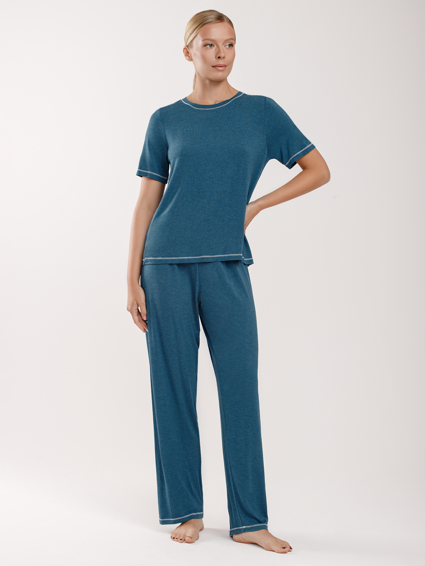 Брюки Бирюзовый 2991F5004 | фото 1