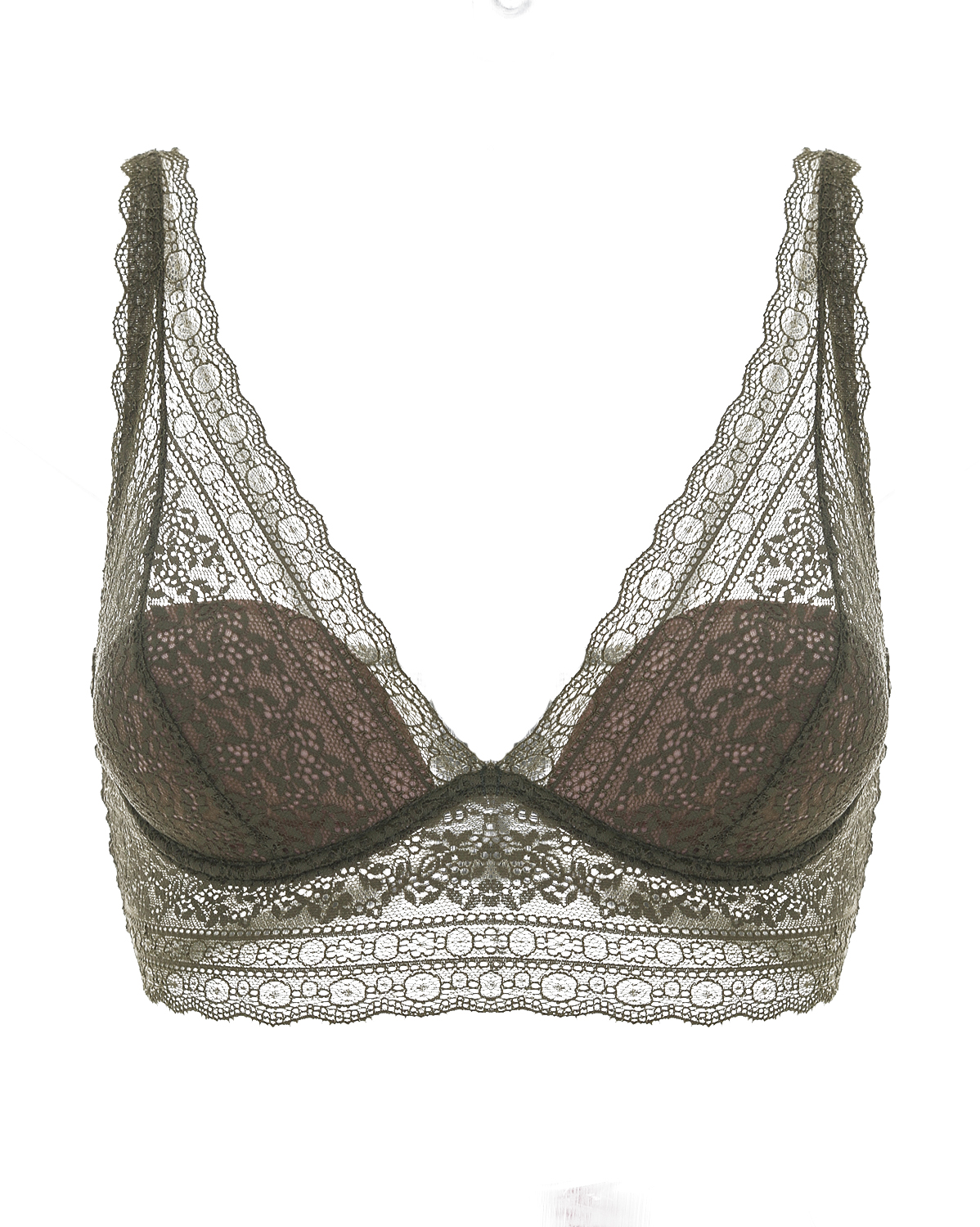 Бюстгальтер мягкий Хаки 2627F1350 | фото 3