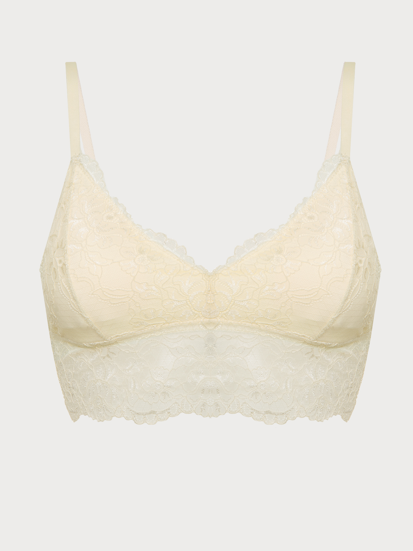 Бюстгальтер мягкий с вкладышем на стане Ванильный 2771F1371 | фото 6