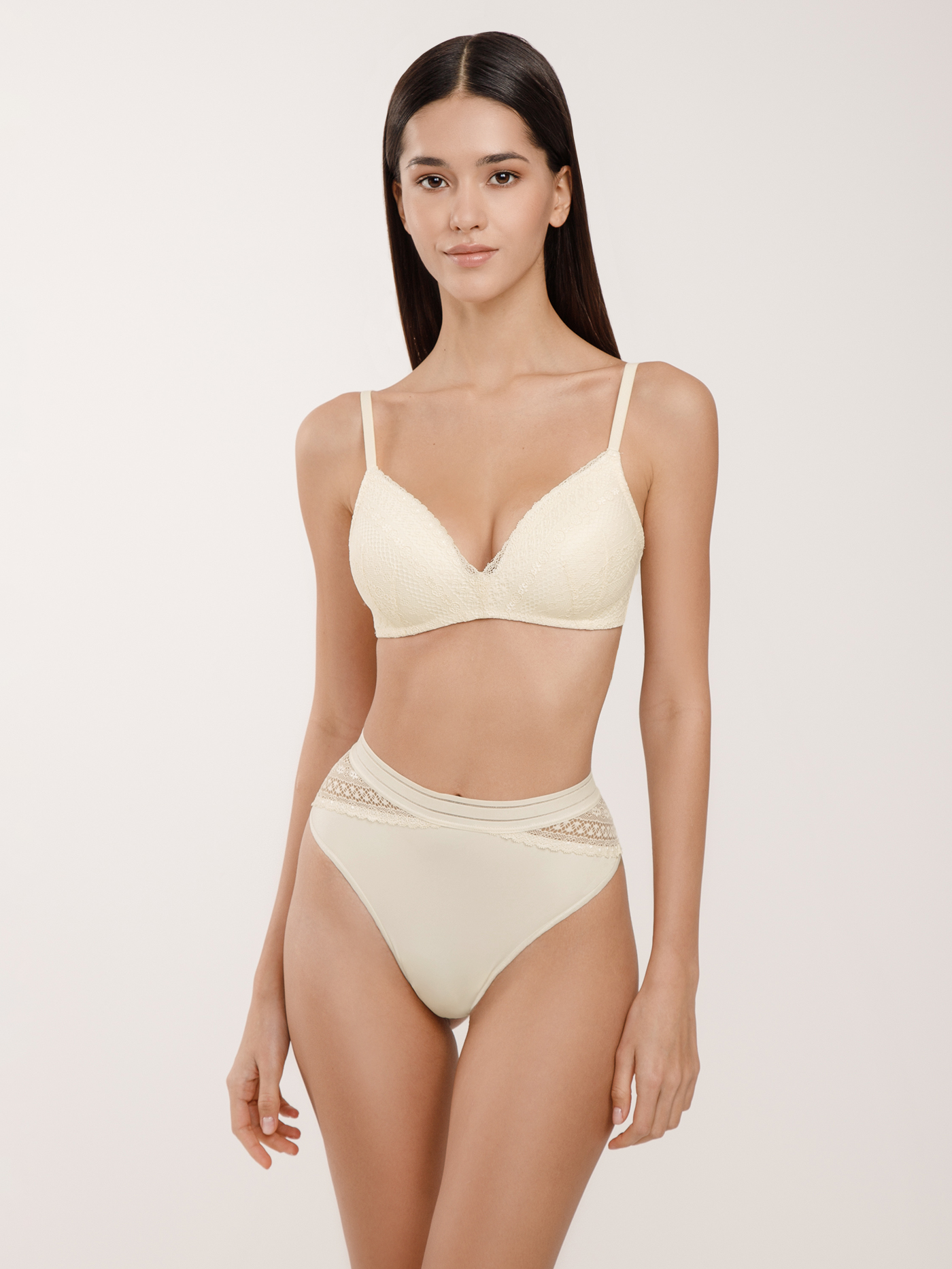 Бюстгальтер треугольник t-shirt Айвори 2872F1401 | фото 1