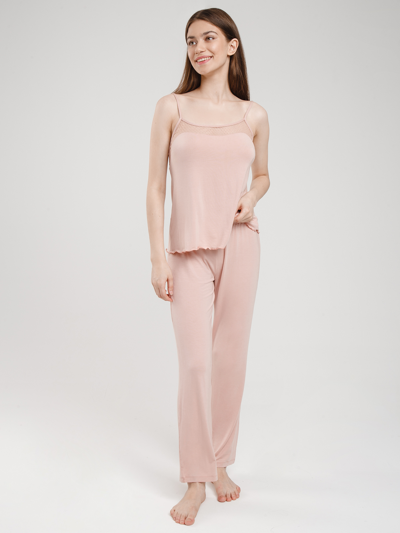 Брюки Пудровый 2487F5004_1 | фото 1