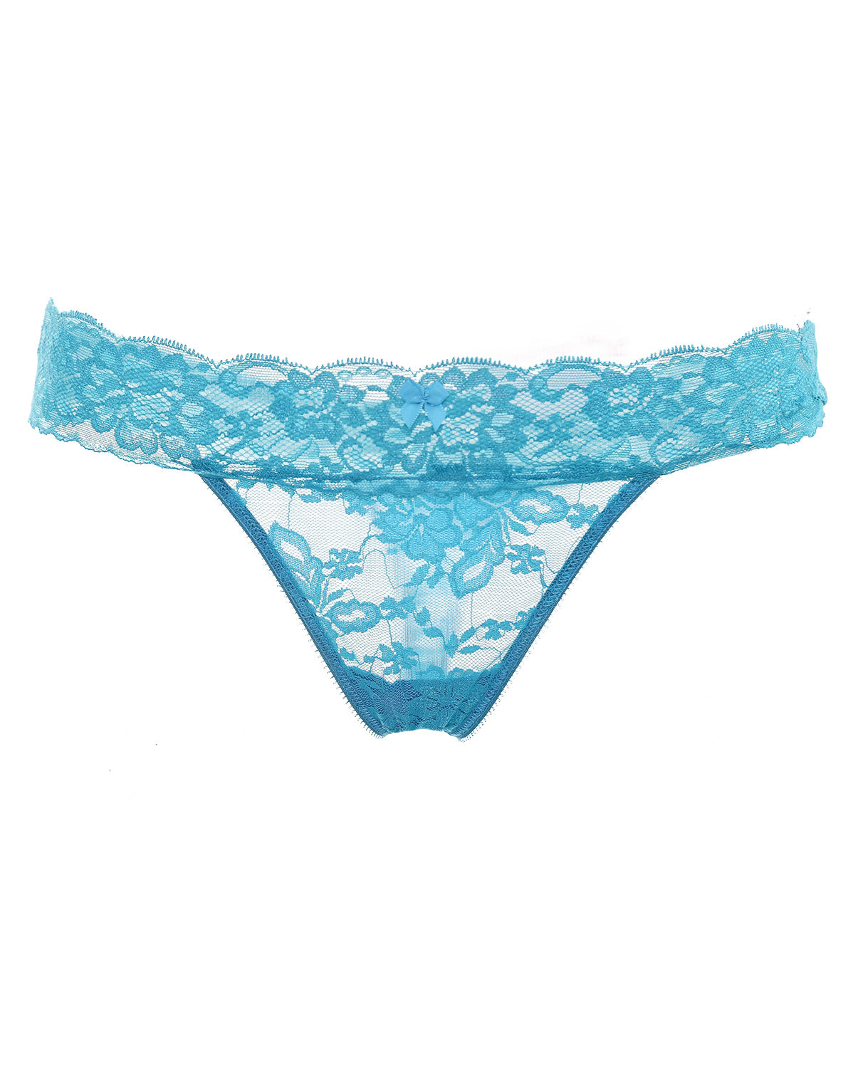Трусы стринг Бирюзовый 2032F2100_1 | фото 5