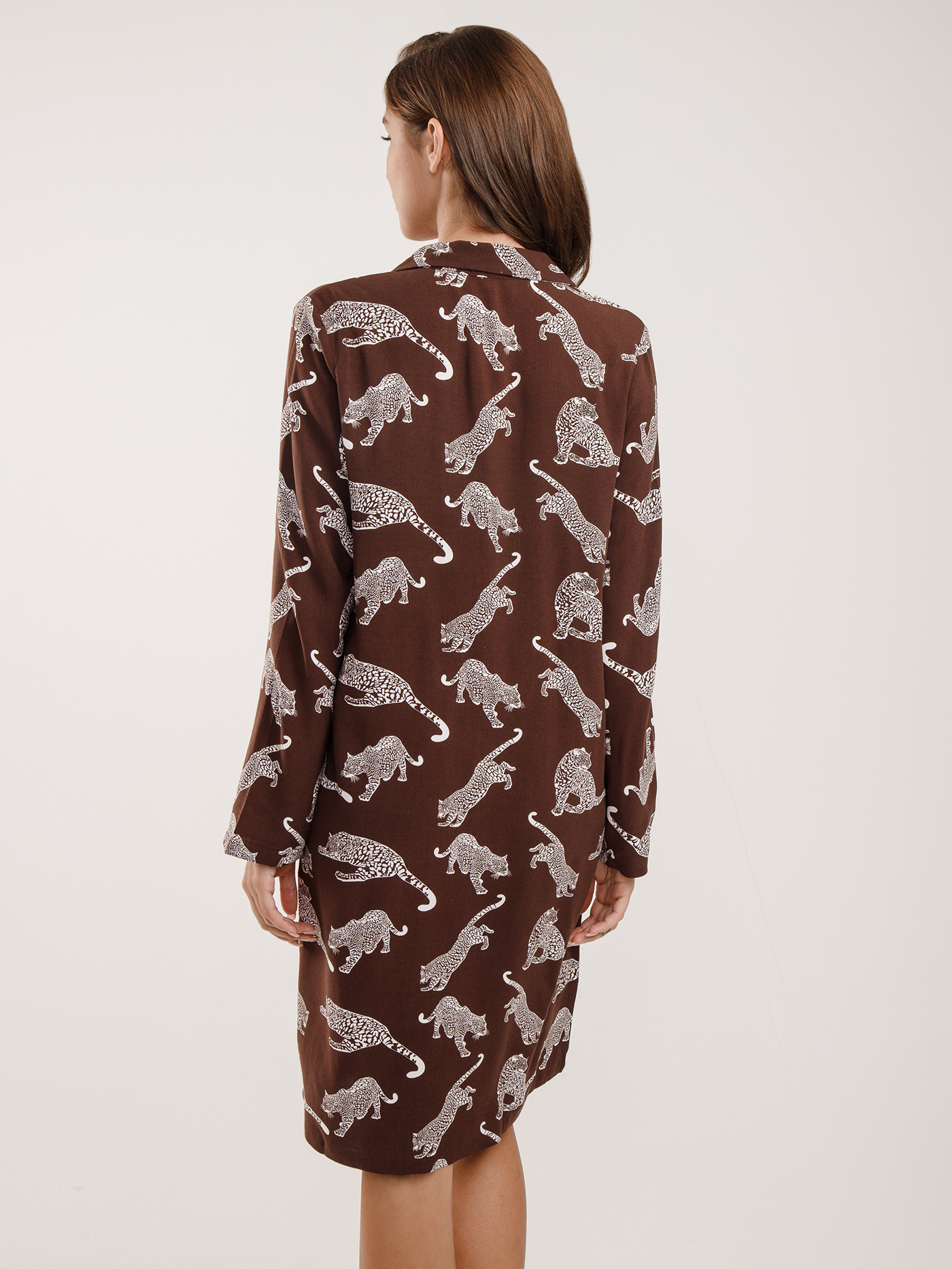 Платье Принт леопард PAR-05 | фото 2