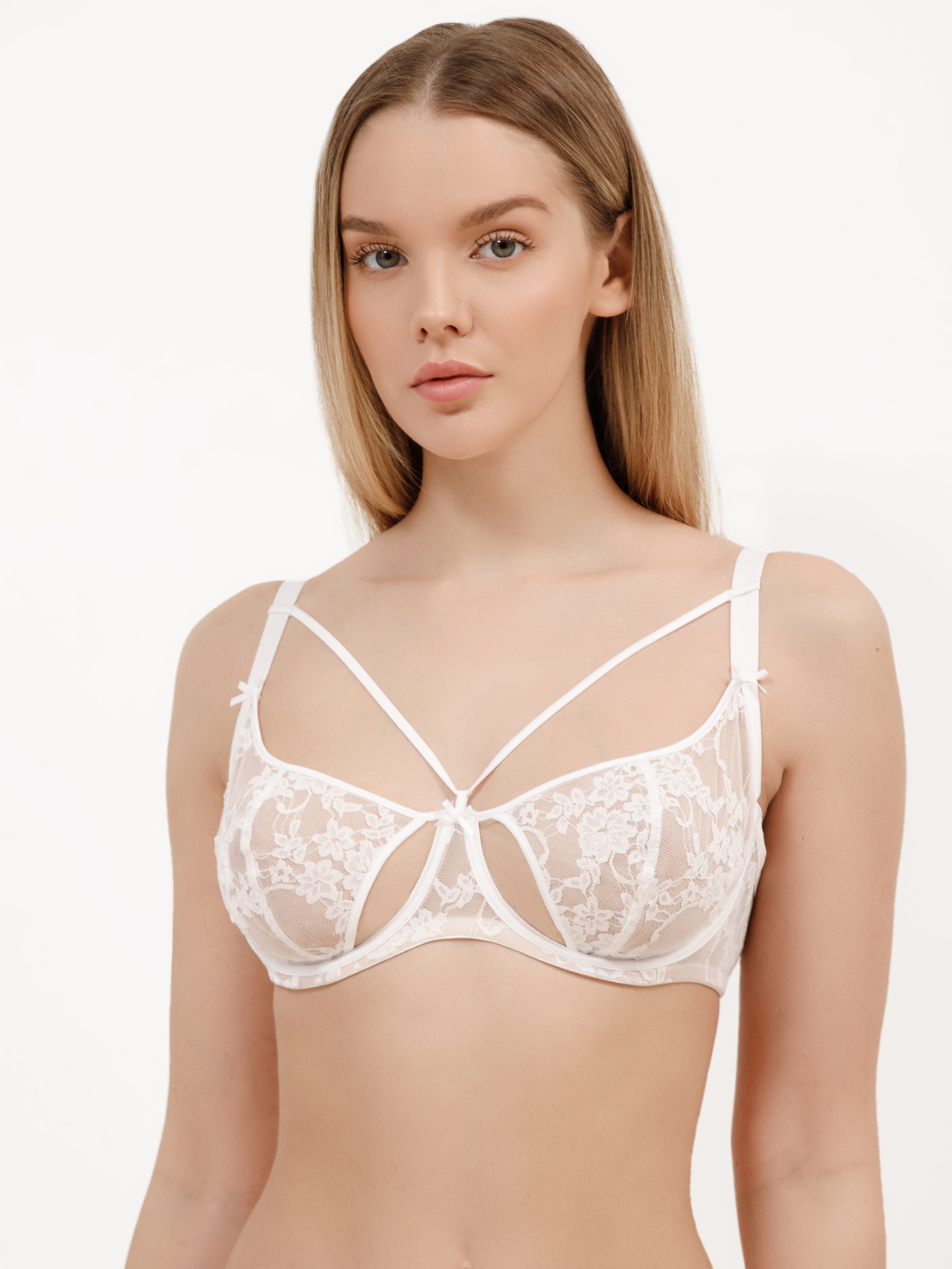 Бюстгальтер мягкий Белый 3025F1355 | фото 2