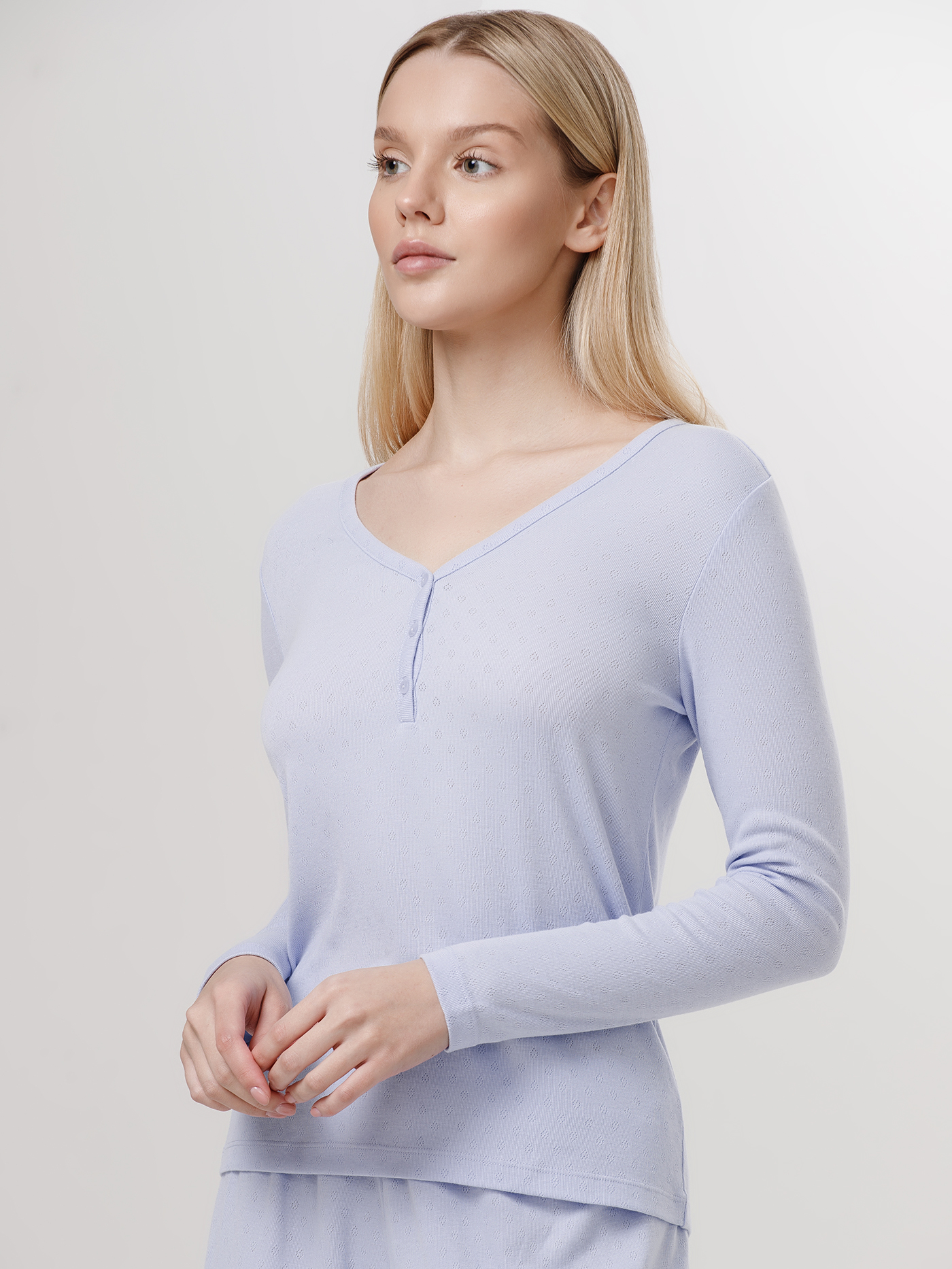 Лонгслив Сиреневый PRR-0106SL | фото 3