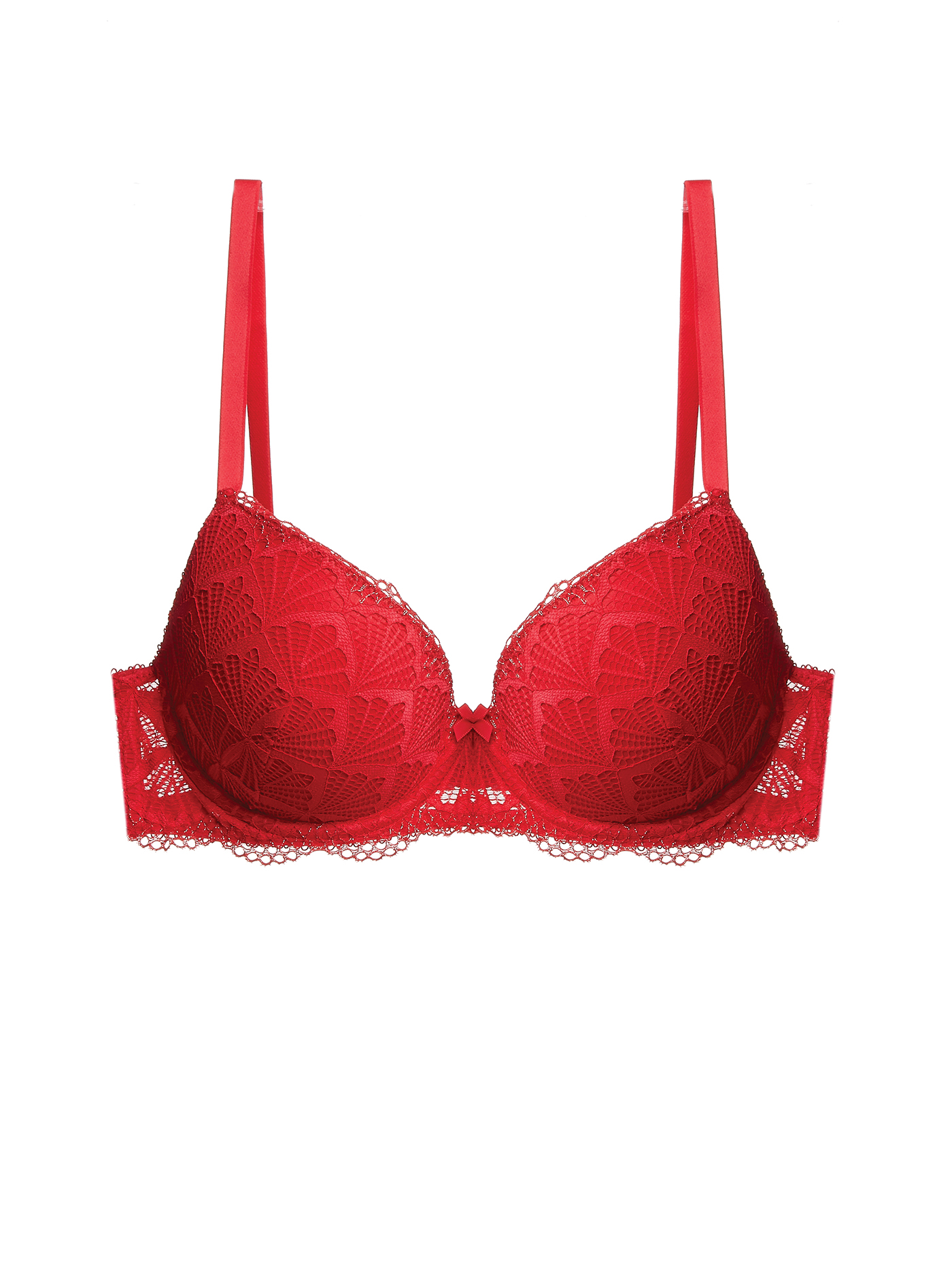 Бюстгальтер push-up Яркий красный 2463F1121L | фото 3