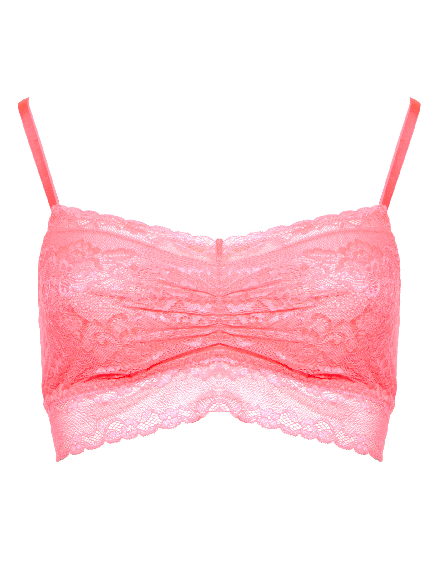 Бюстгальтер мягкий топ Яркий коралловый TV-11709 | фото 2