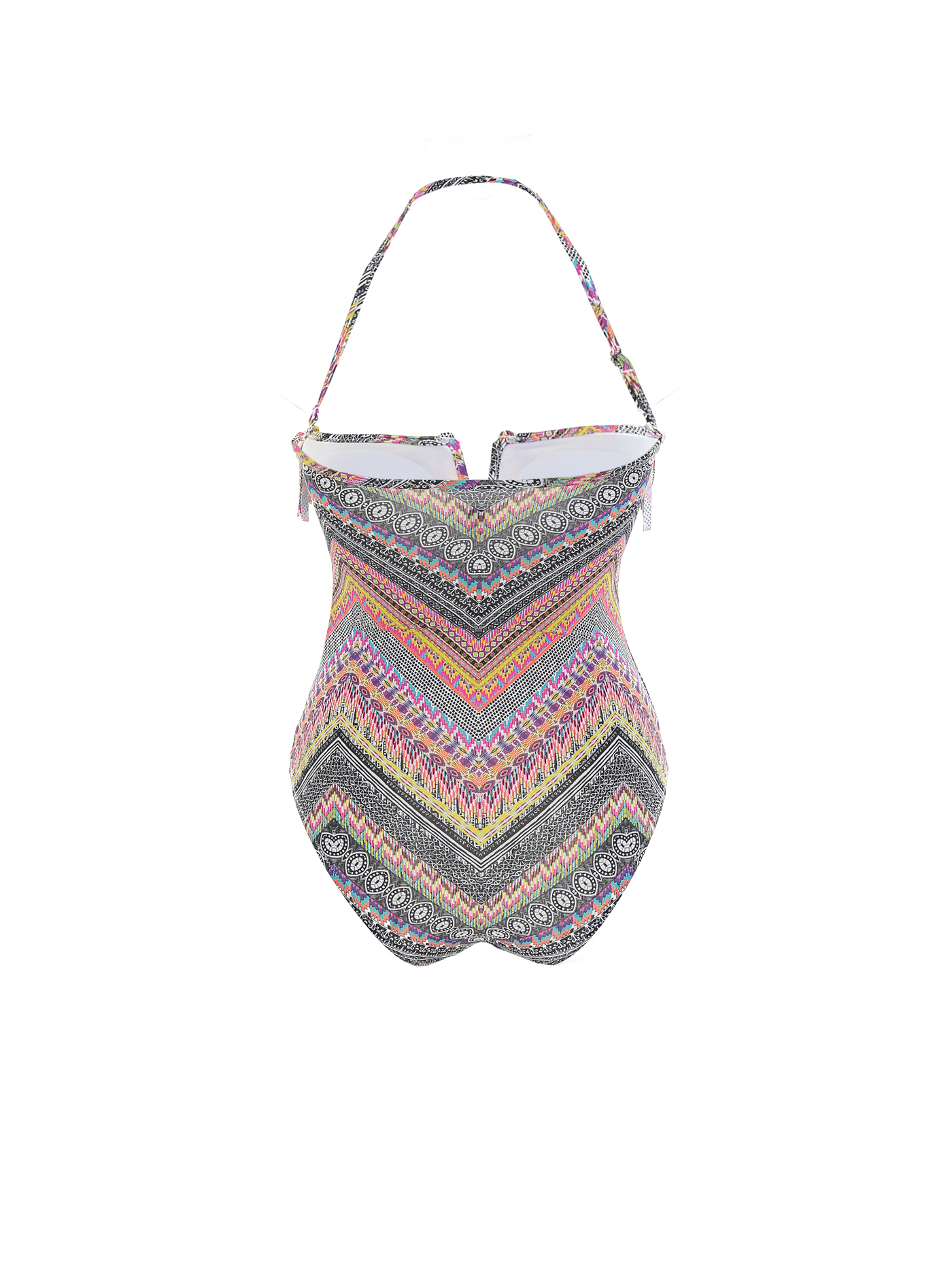 Купальник слитный с мягкой чашкой Сиреневый CAM-12957 | фото 3