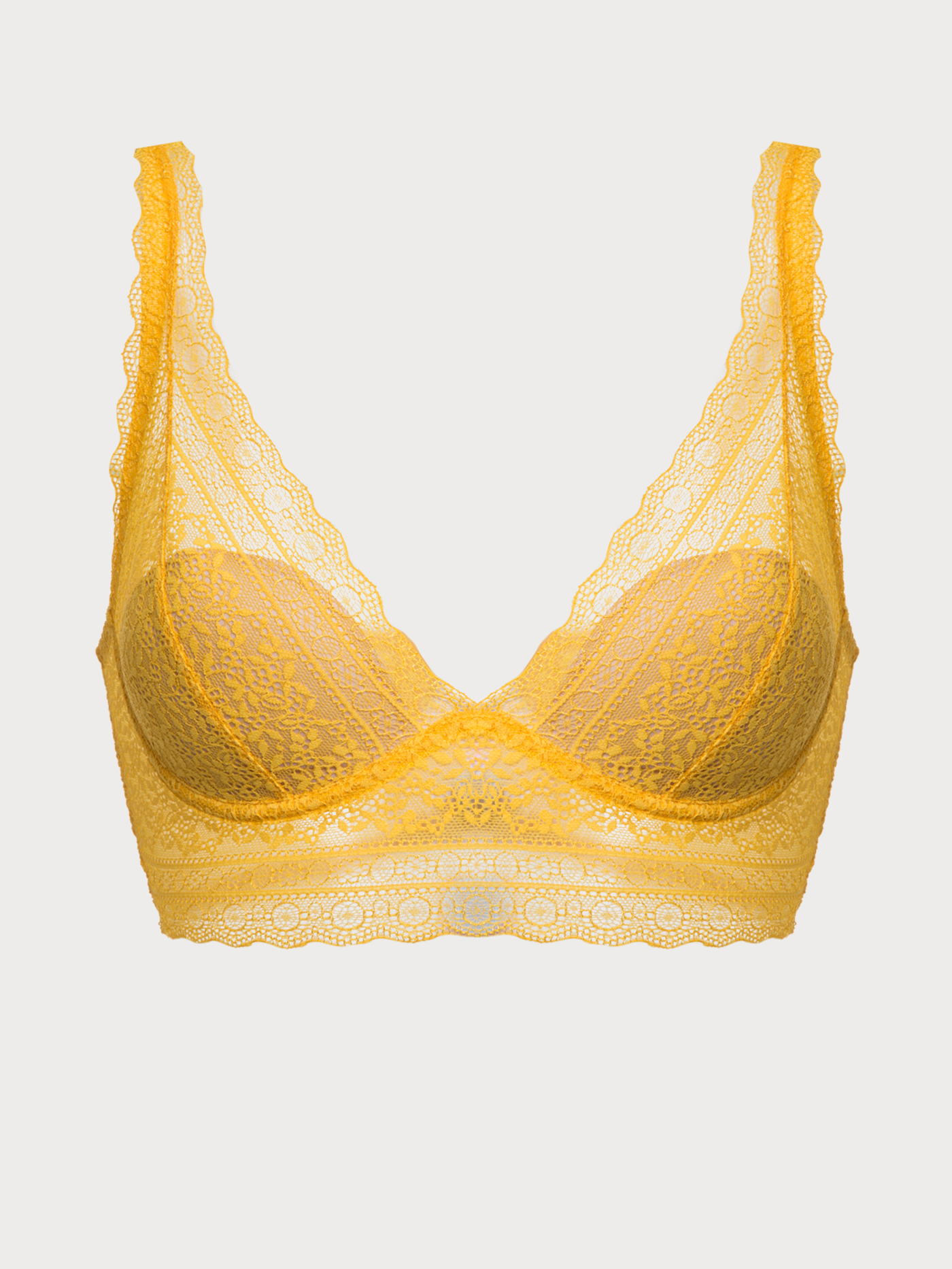Бюстгальтер мягкий Желтый 2627F1350 | фото 5