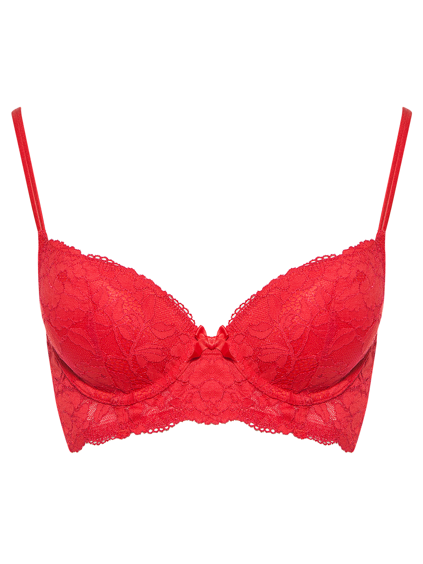 Бюстгальтер push-up Яркий красный MOU-12086 | фото 3