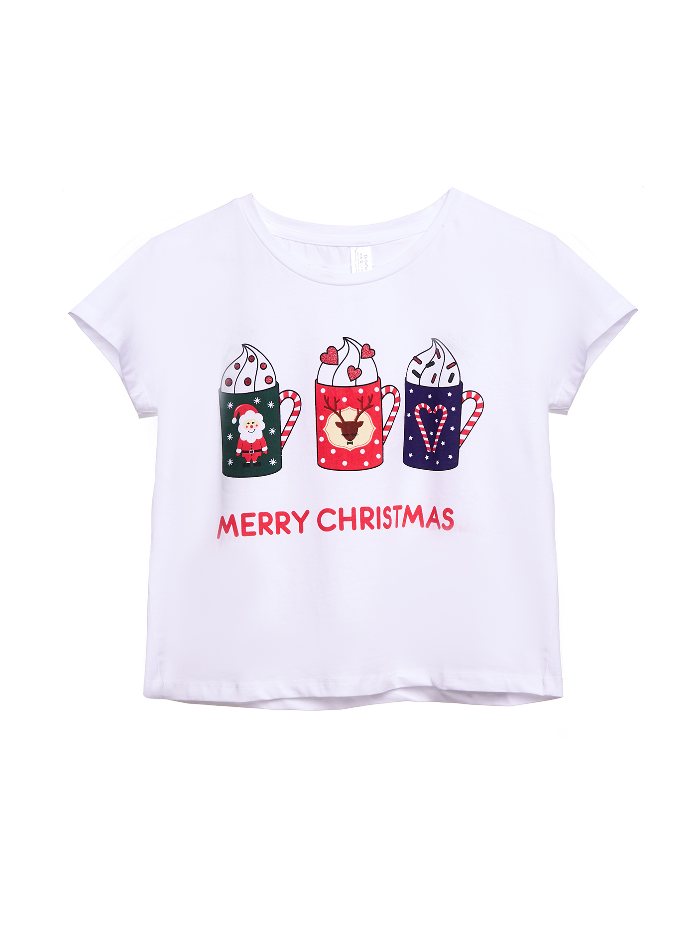 Футболка Белый принт LN-3 | фото 3