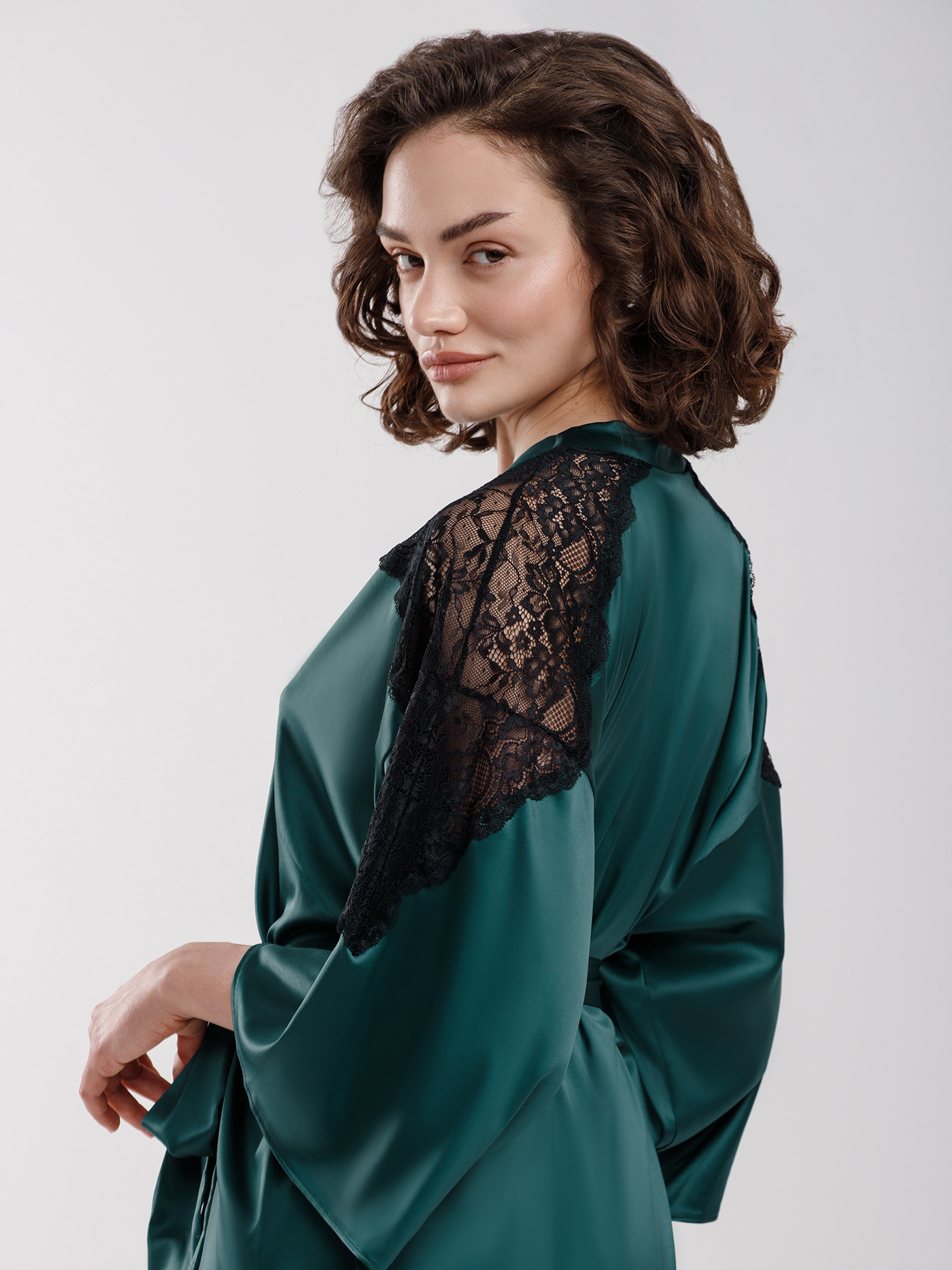 Халат Зеленый 2982F3501 | фото 4