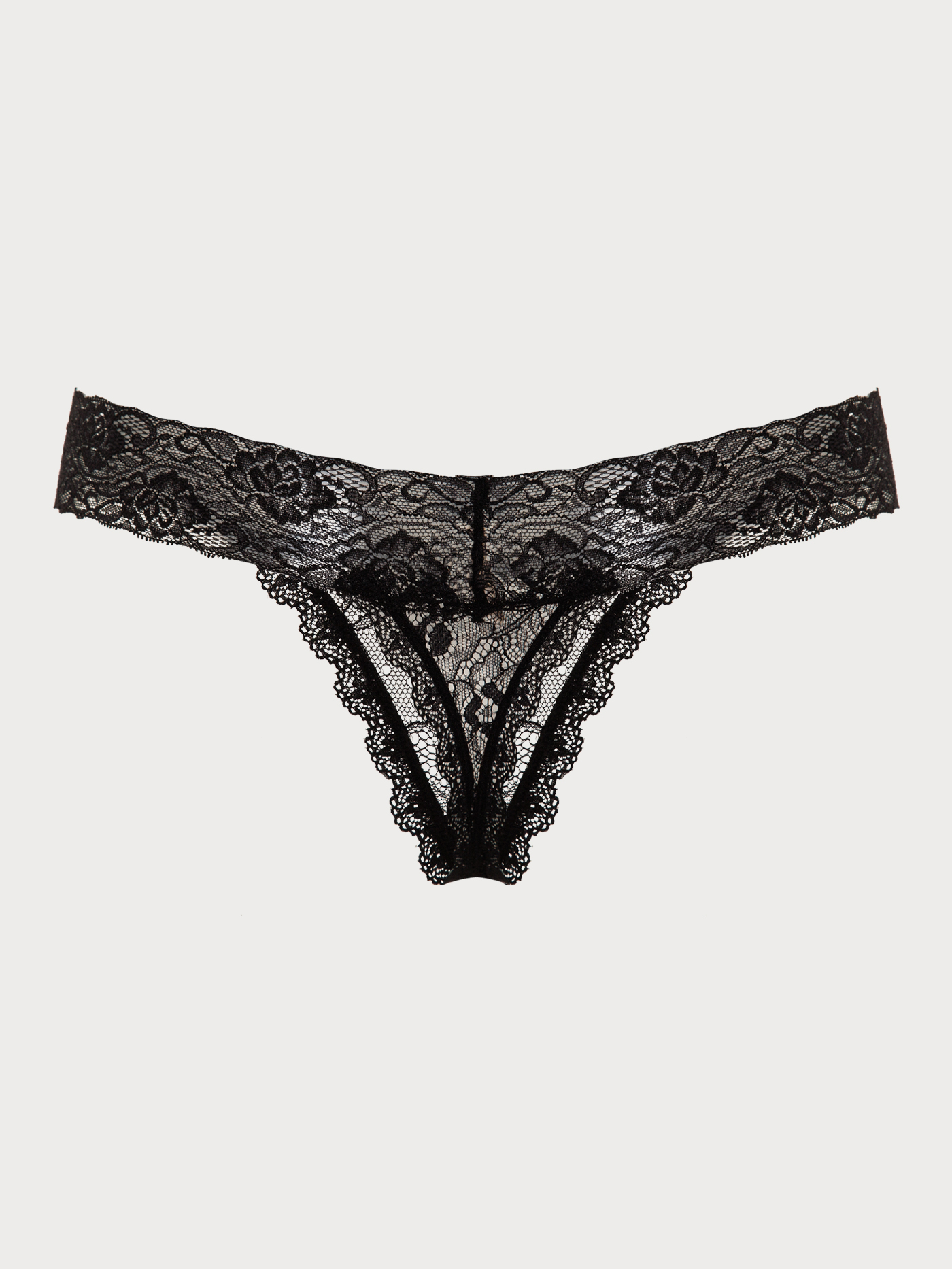 Трусы стринг Черный DFN-0615P | фото 4