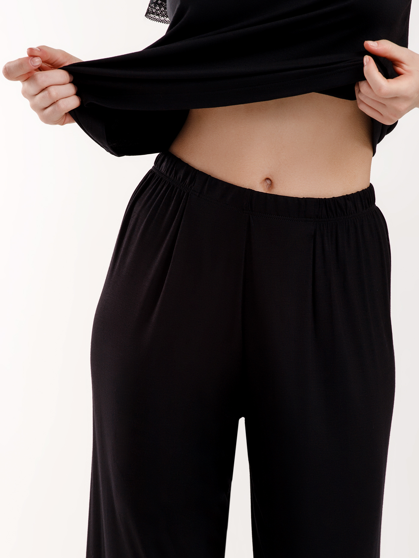 Брюки Черный 3017F5004L | фото 5