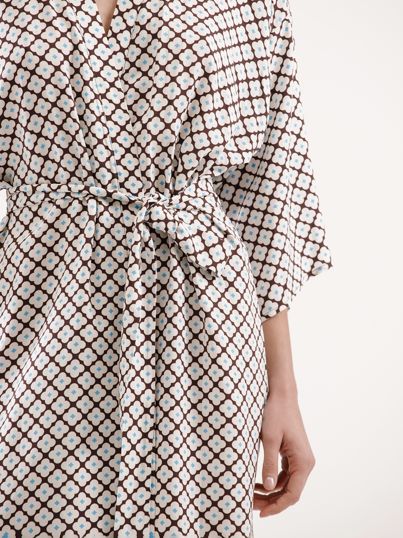 Халат Принт геометрия PAR-06 | фото 5