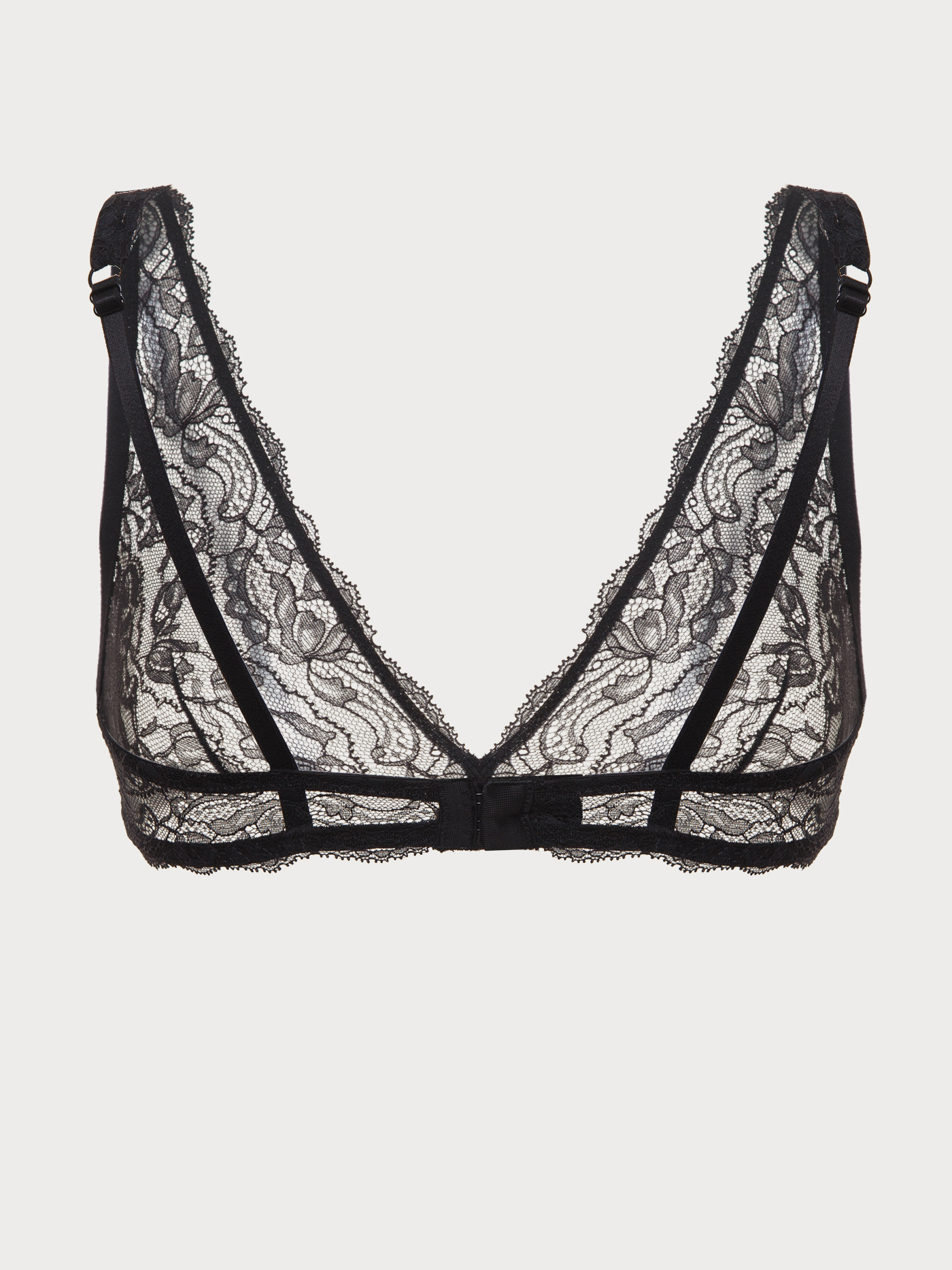 Бюстгальтер мягкий треугольник Черный 2940F1418 | фото 7