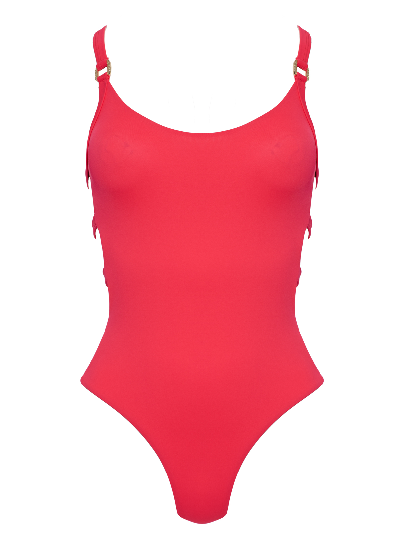 Купальник слитный с мягкой чашкой Алый 2264S4700 | фото 3