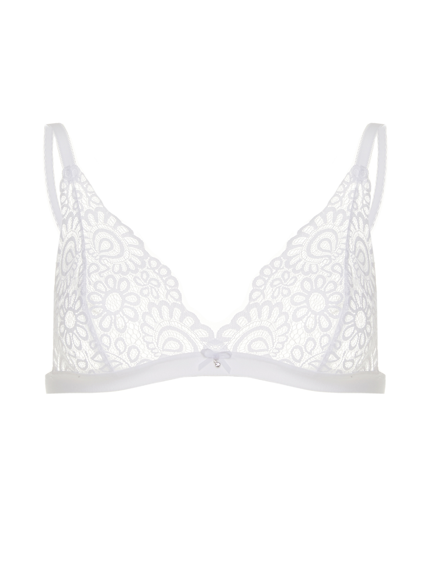 Бюстгальтер треугольник t-shirt Белый 2484F1419 | фото 5