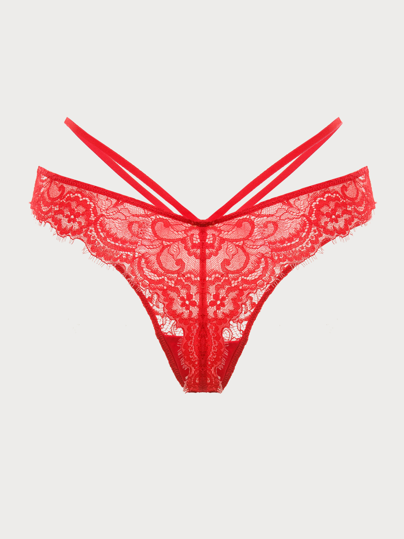 Трусы стринг Красный FRL-5 | фото 5