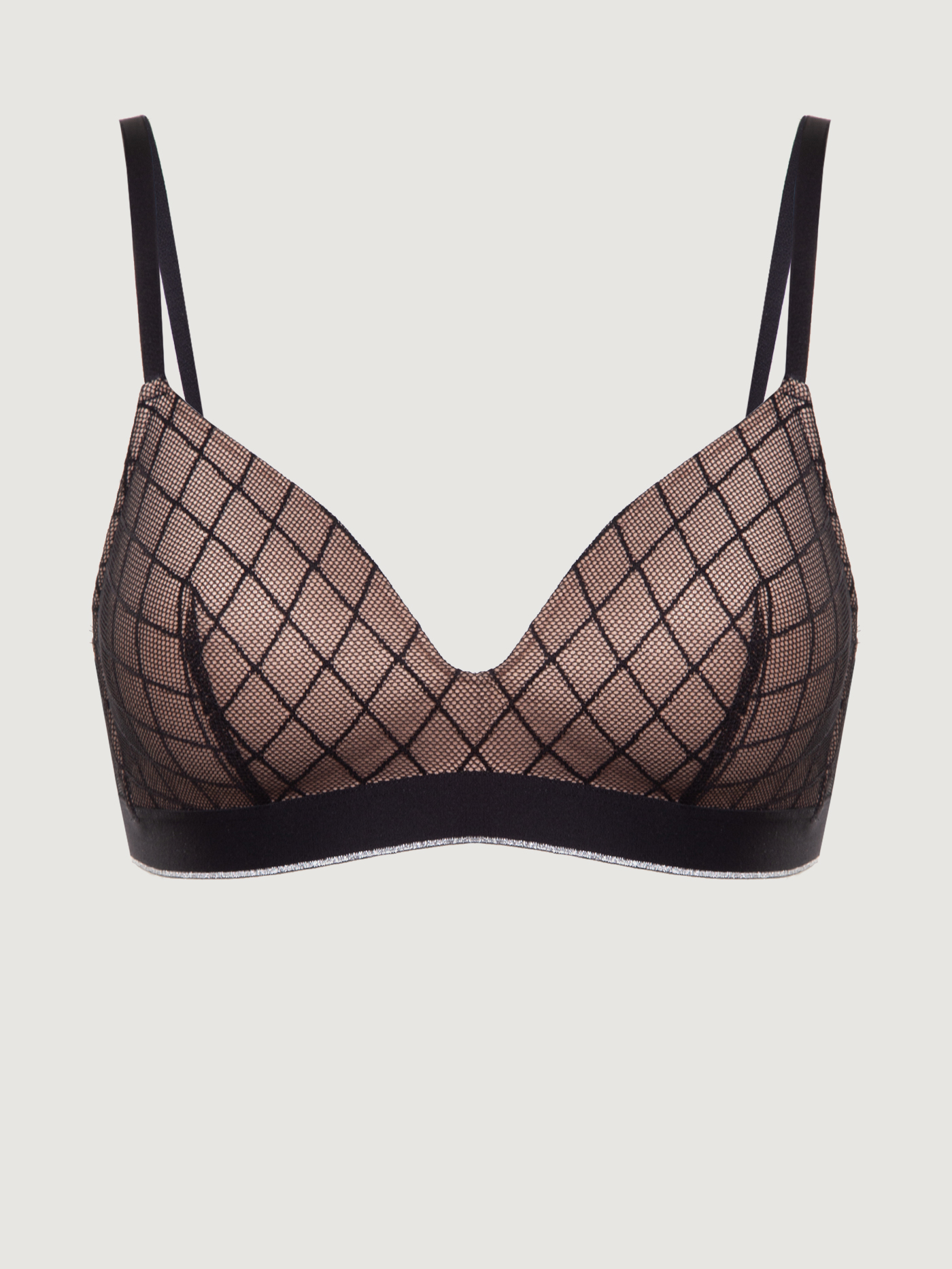 Бюстгальтер треугольник t-shirt Черный 2913F1401 | фото 5