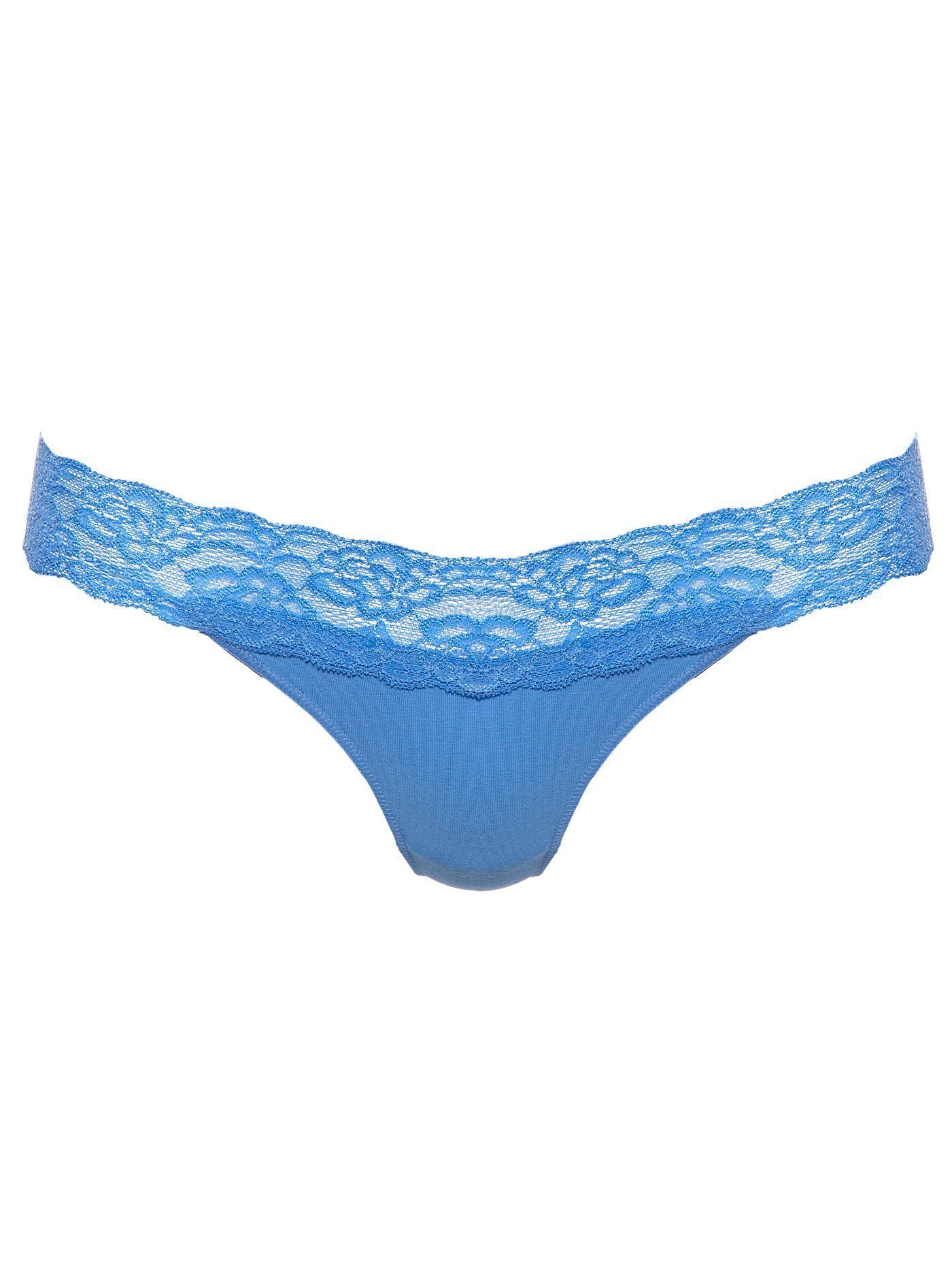 Трусы стринг Голубой PW001 | фото 3