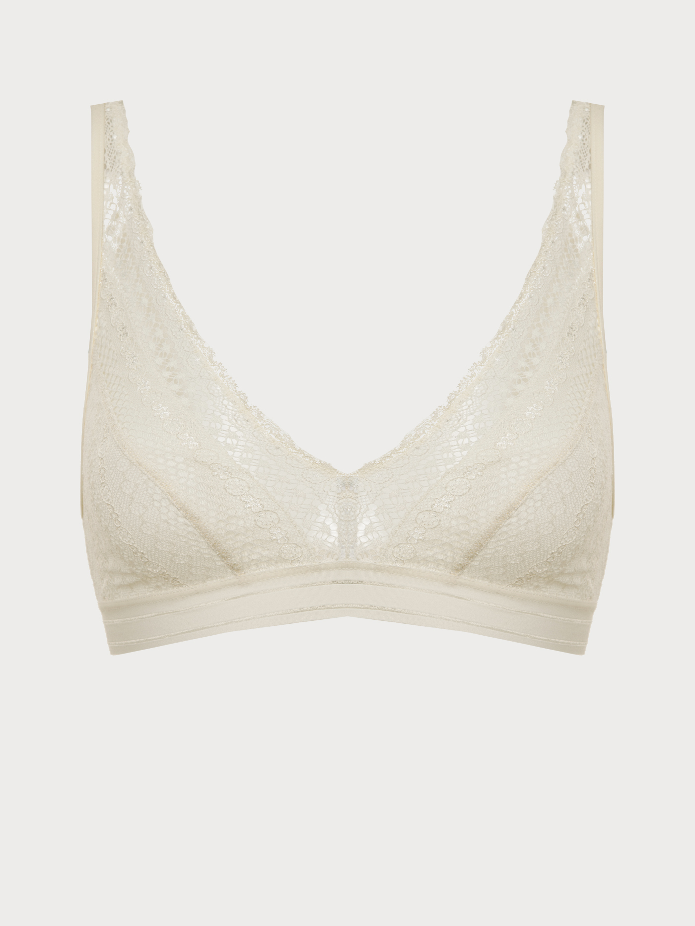 Бюстгальтер мягкий треугольник Айвори 2872F1419 | фото 6