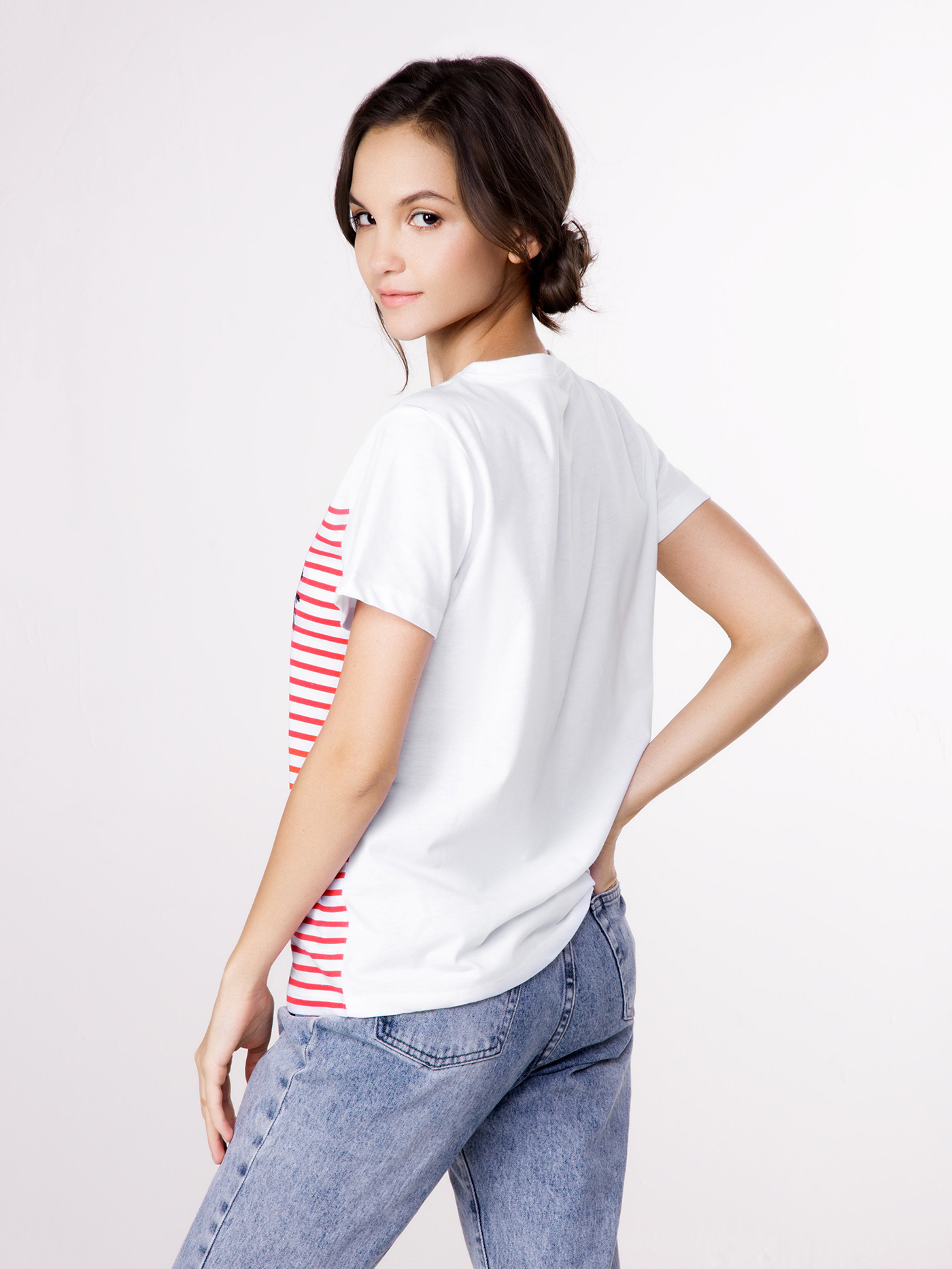 Футболка Принт полоска DNTST-1 | фото 2