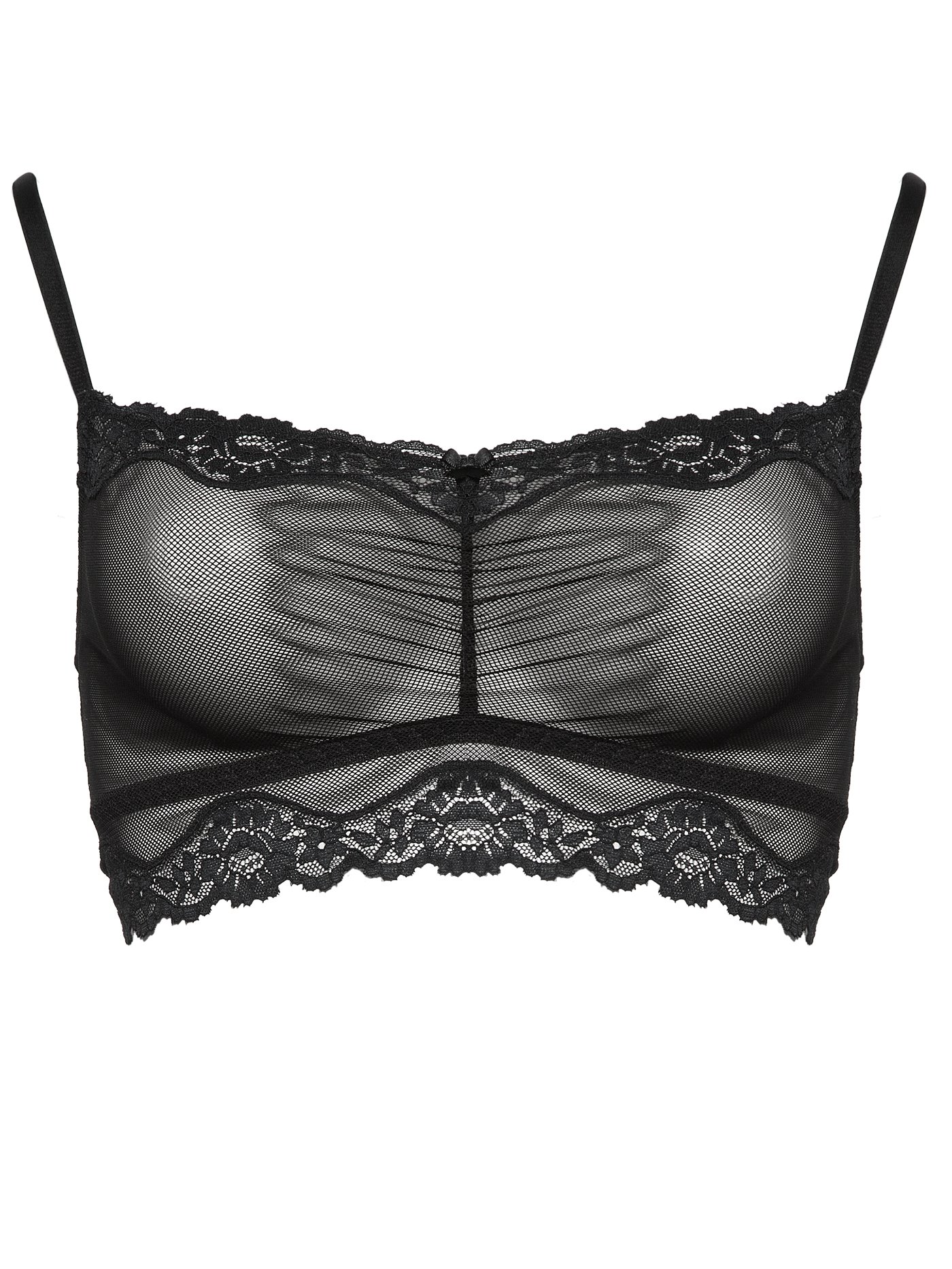 Бюстгальтер мягкий топ Черный 1913F3308 | фото 3