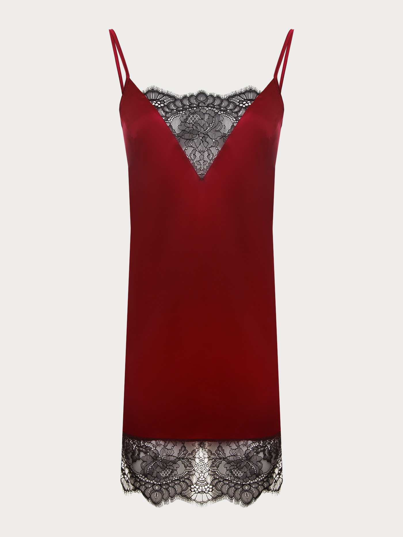 Сорочка короткая Бордовый 3038F3206 | фото 7