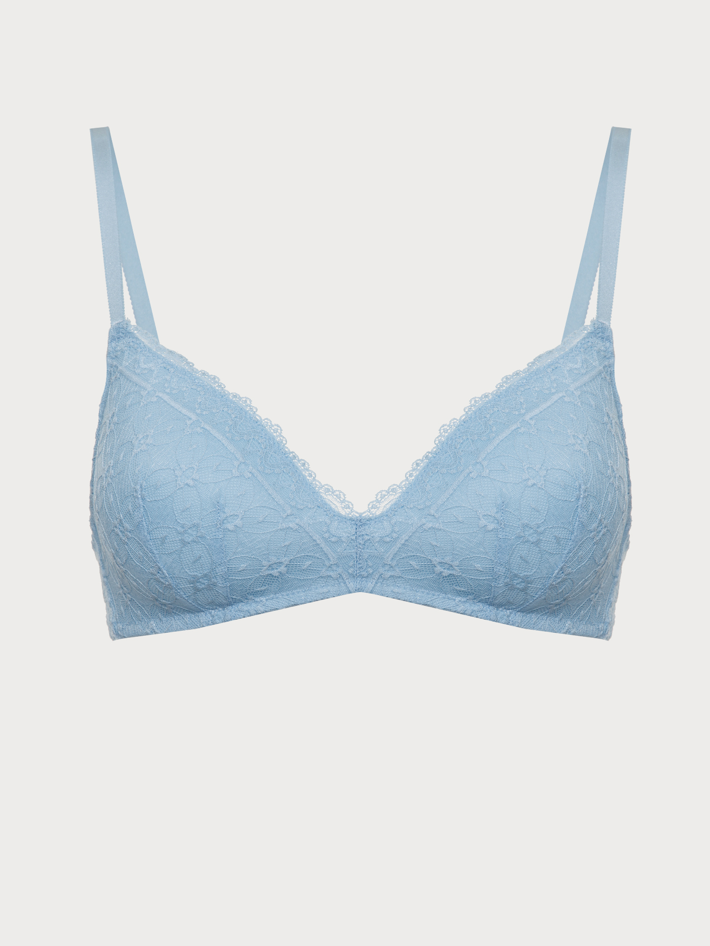 Бюстгальтер треугольник t-shirt Голубой 2958F1401 | фото 6