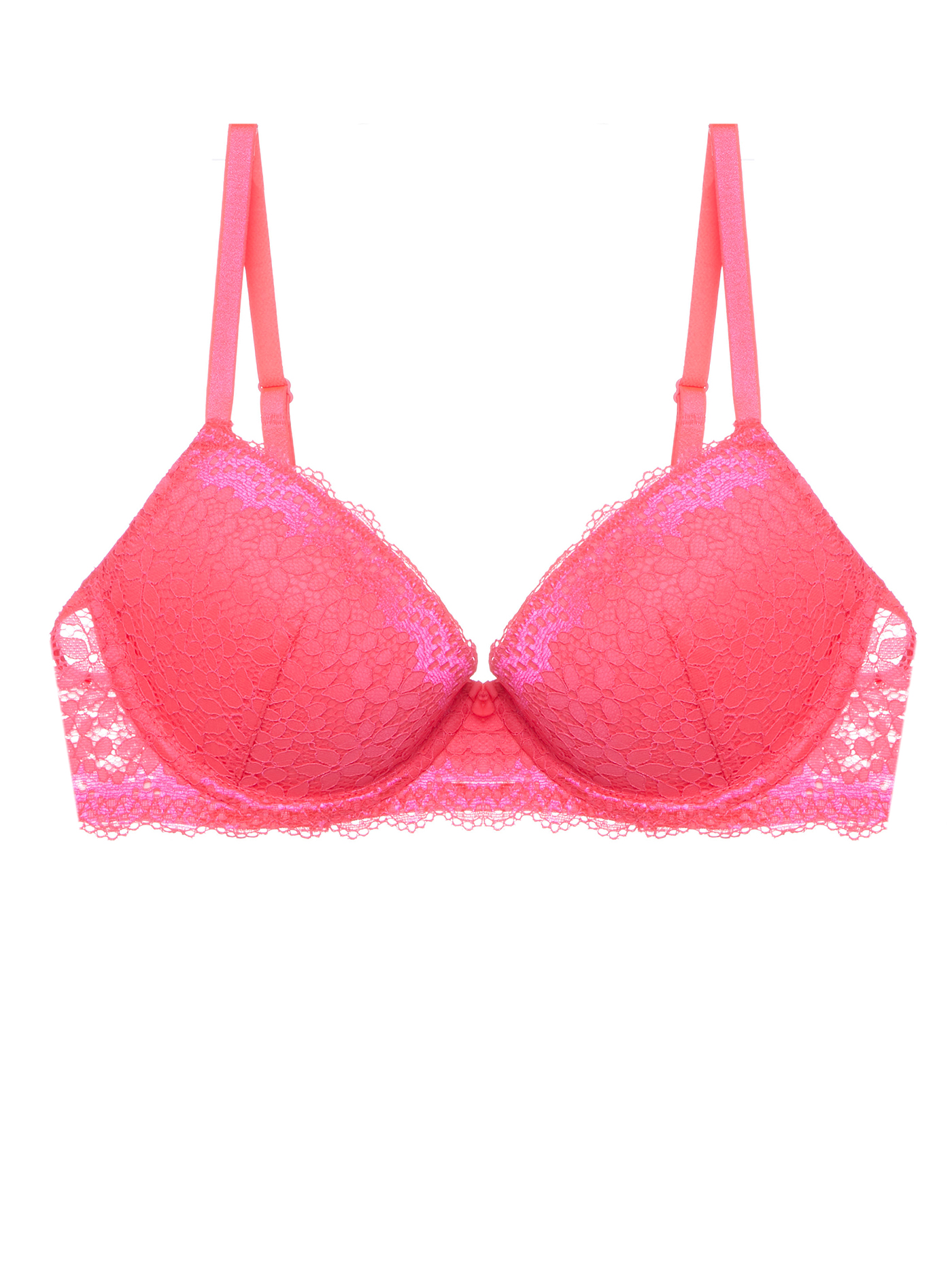 Бюстгальтер push-up Коралловый MOU-12499 | фото 4