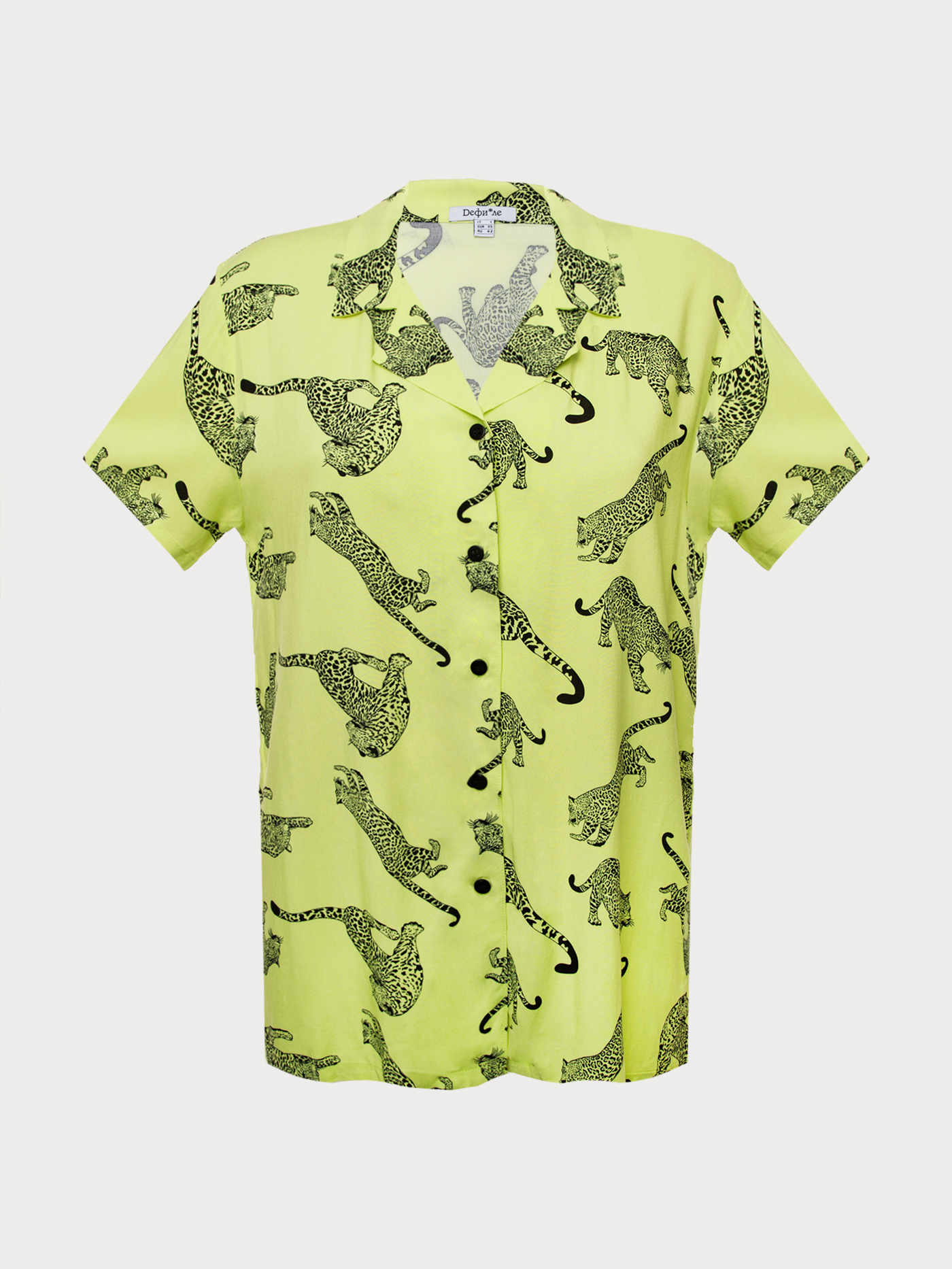 Пижамный топ Неоновый желтый PAR-04 | фото 5