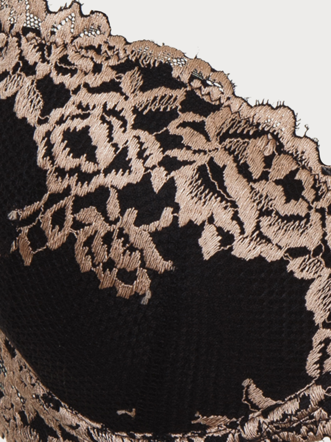 Бюстгальтер push-up Черный/бежевый 2868F1125_B | фото 5