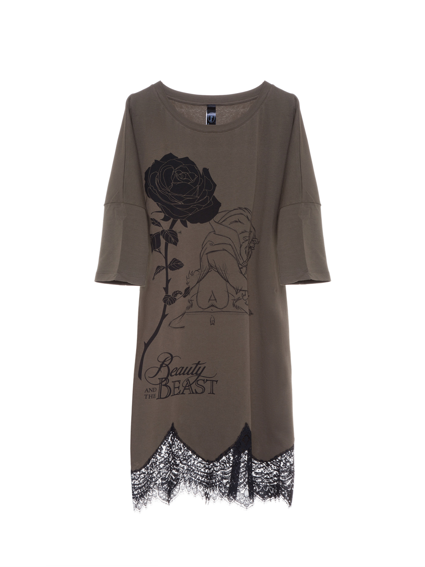 Платье Принт хаки 10325a | фото 3