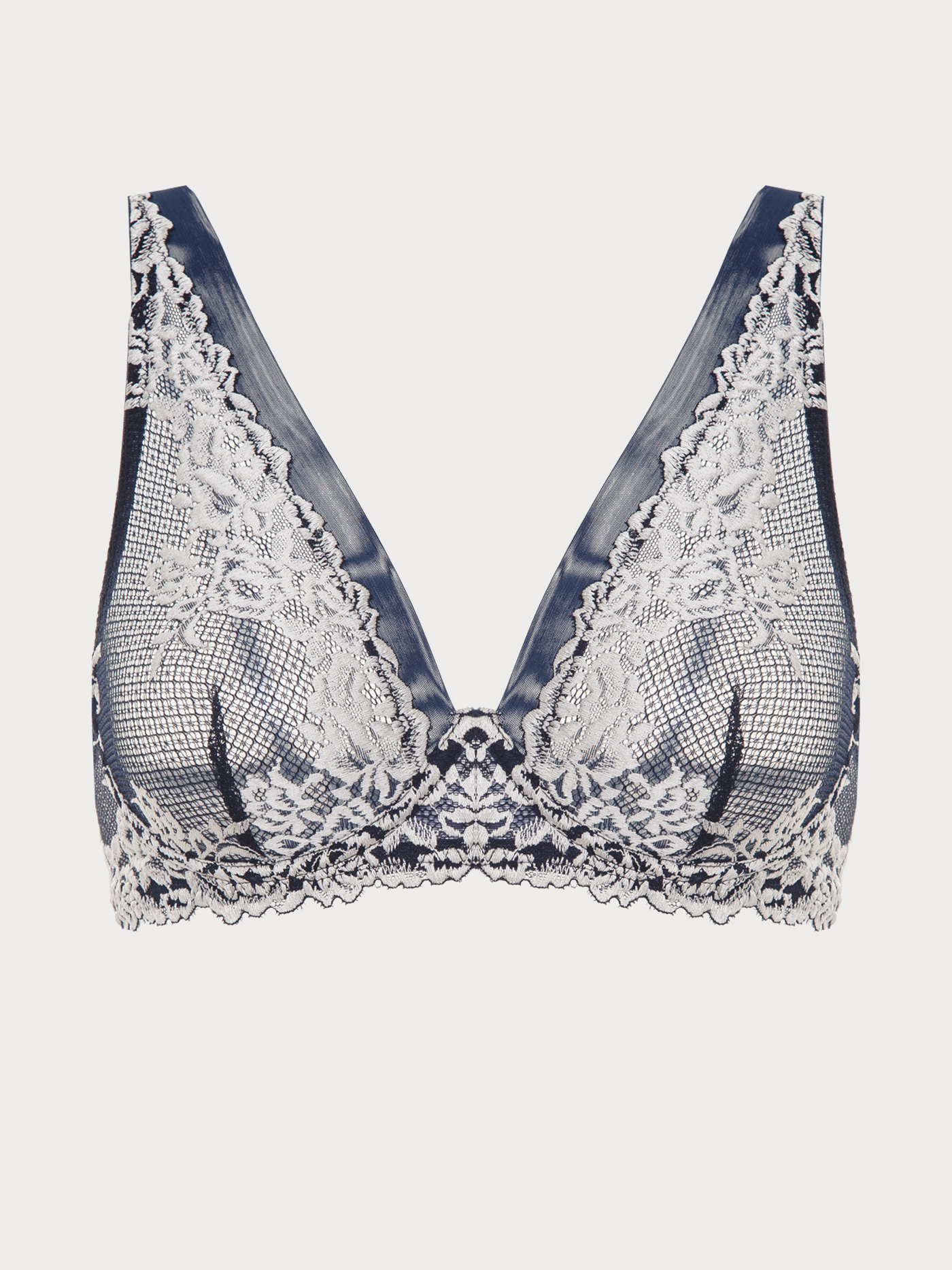 Бюстгальтер мягкий Синий 2868F1307 | фото 6