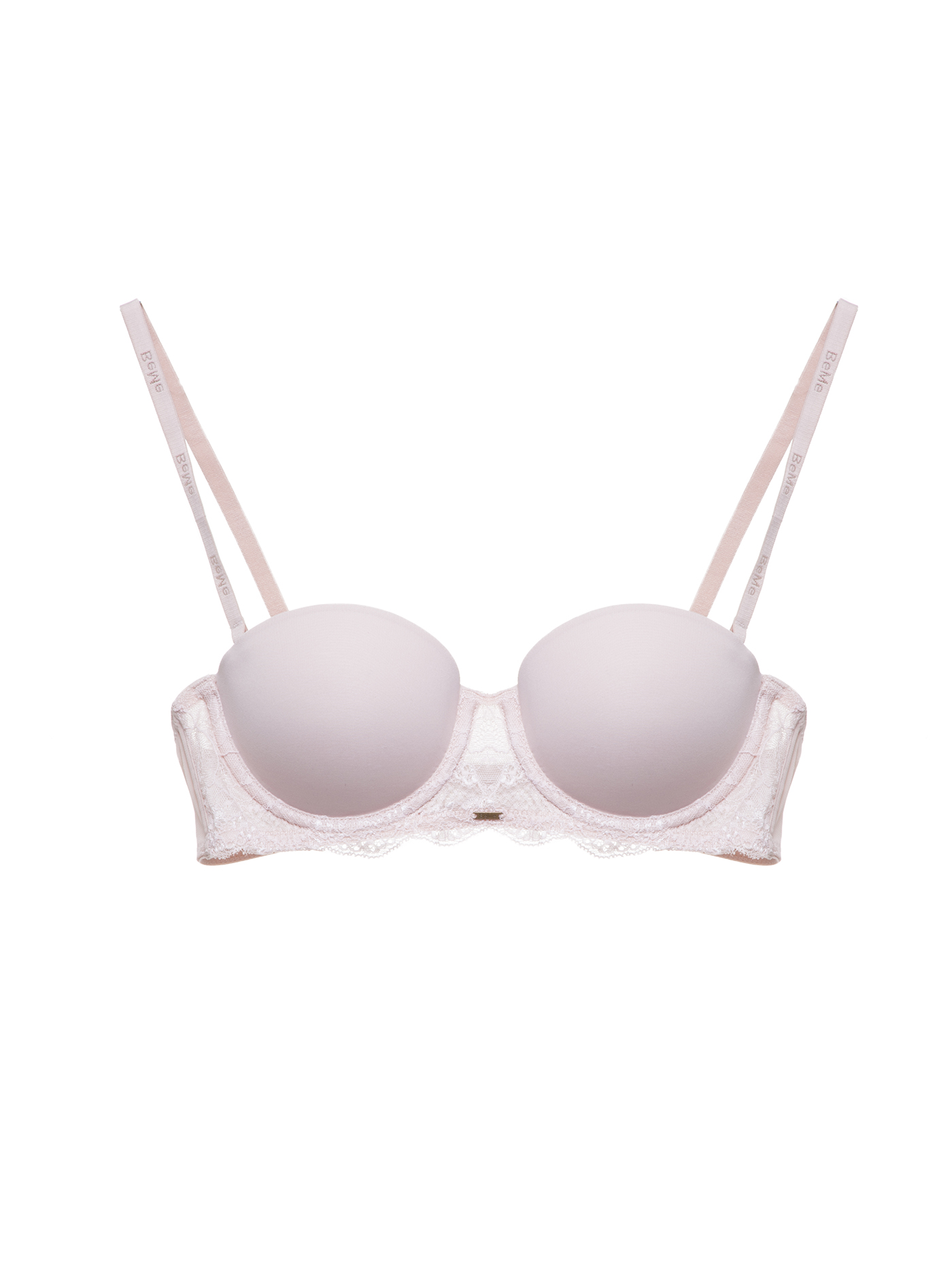 Бюстгальтер балконет t-shirt Пудровый BMRT006 | фото 3
