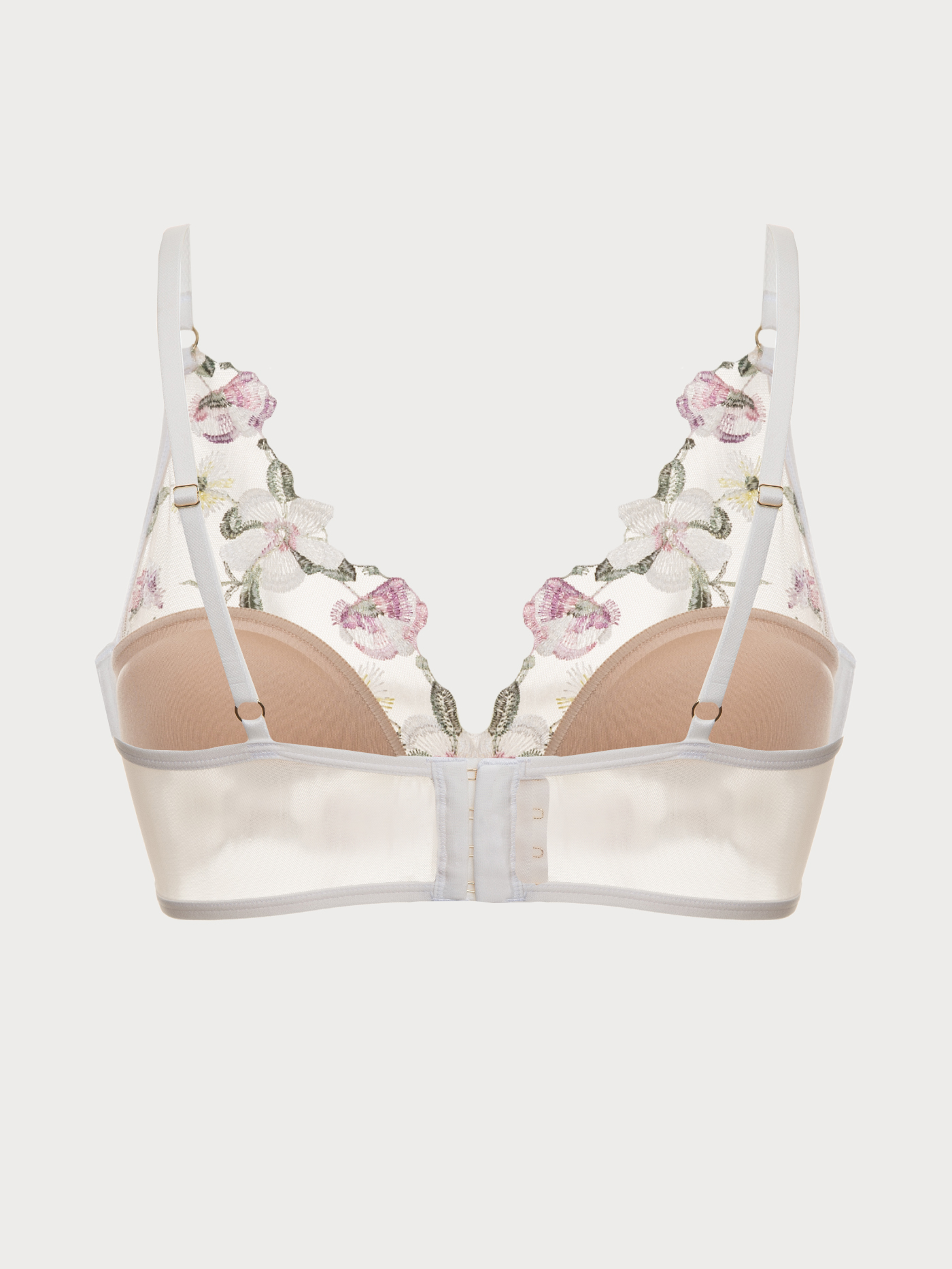Бюстгальтер мягкий Принт цветы BLQ-1105PUB | фото 6