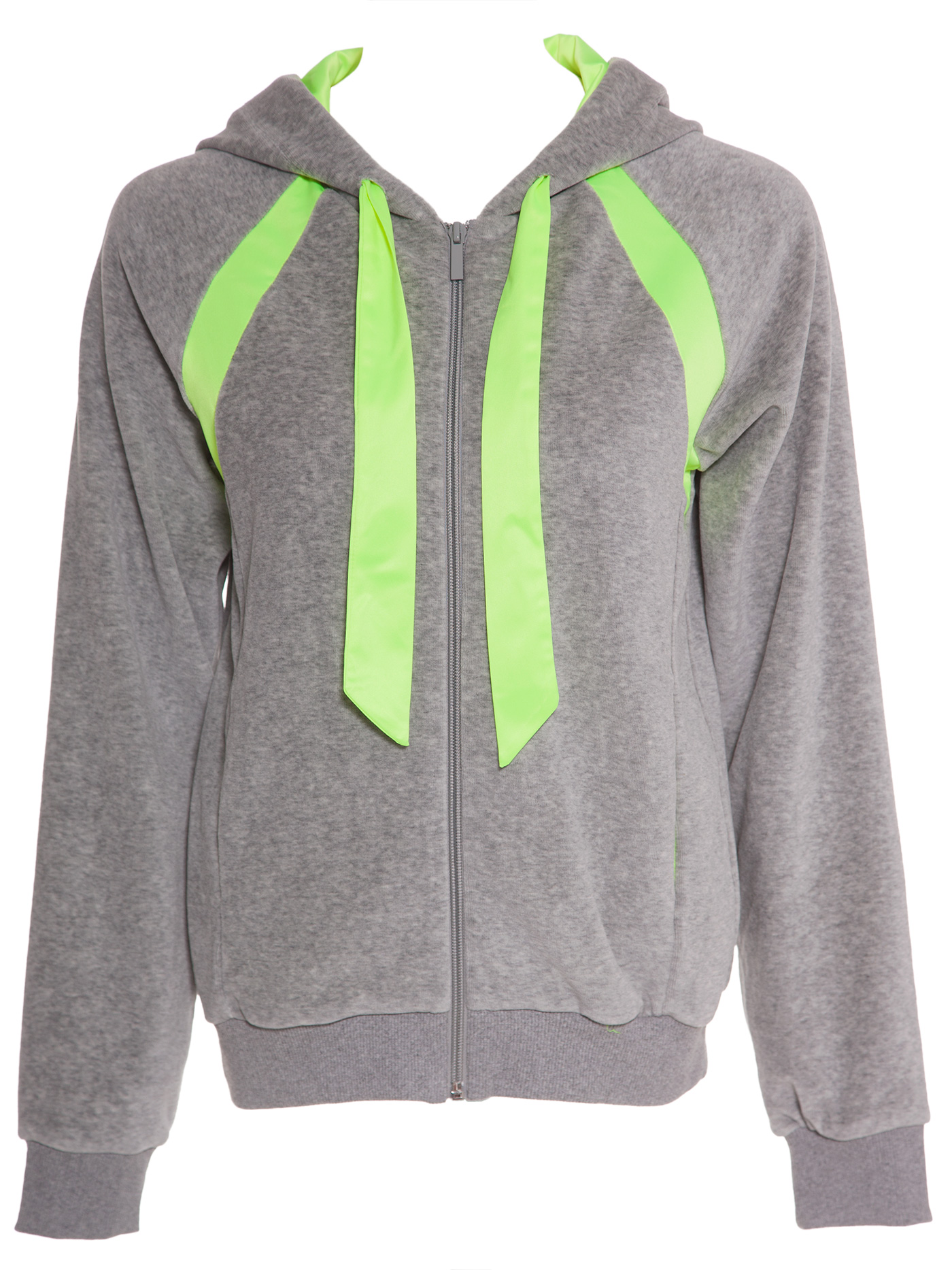 Кофта на молнии Сине-серый VT1 | фото 3