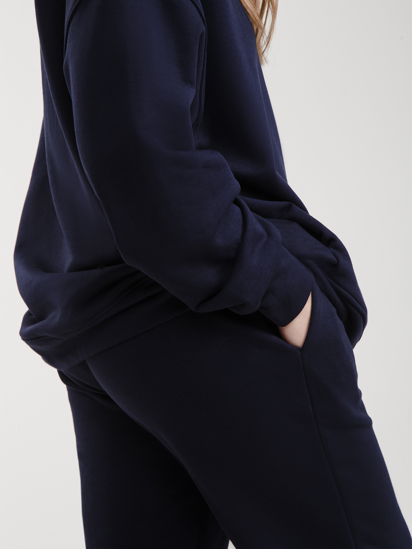 Толстовка Темно-синий 2838F3621 | фото 2