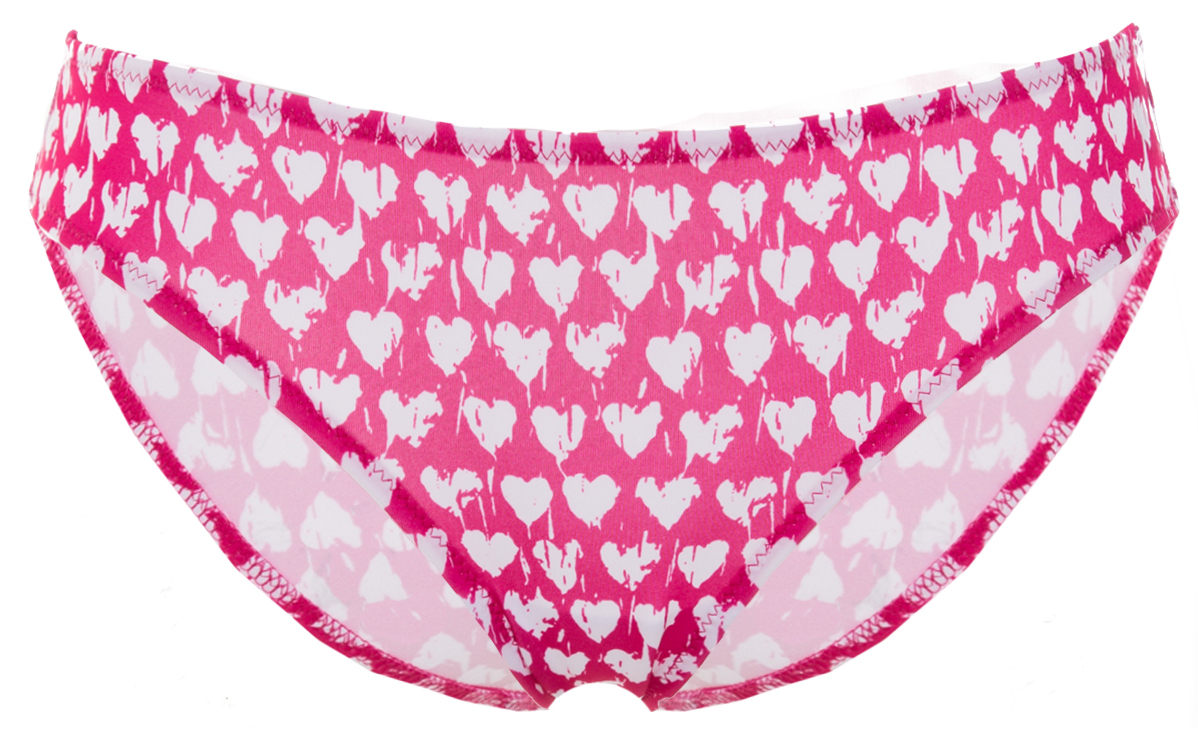 Трусы слип Принт сердечки 2713F2201_U | фото 1