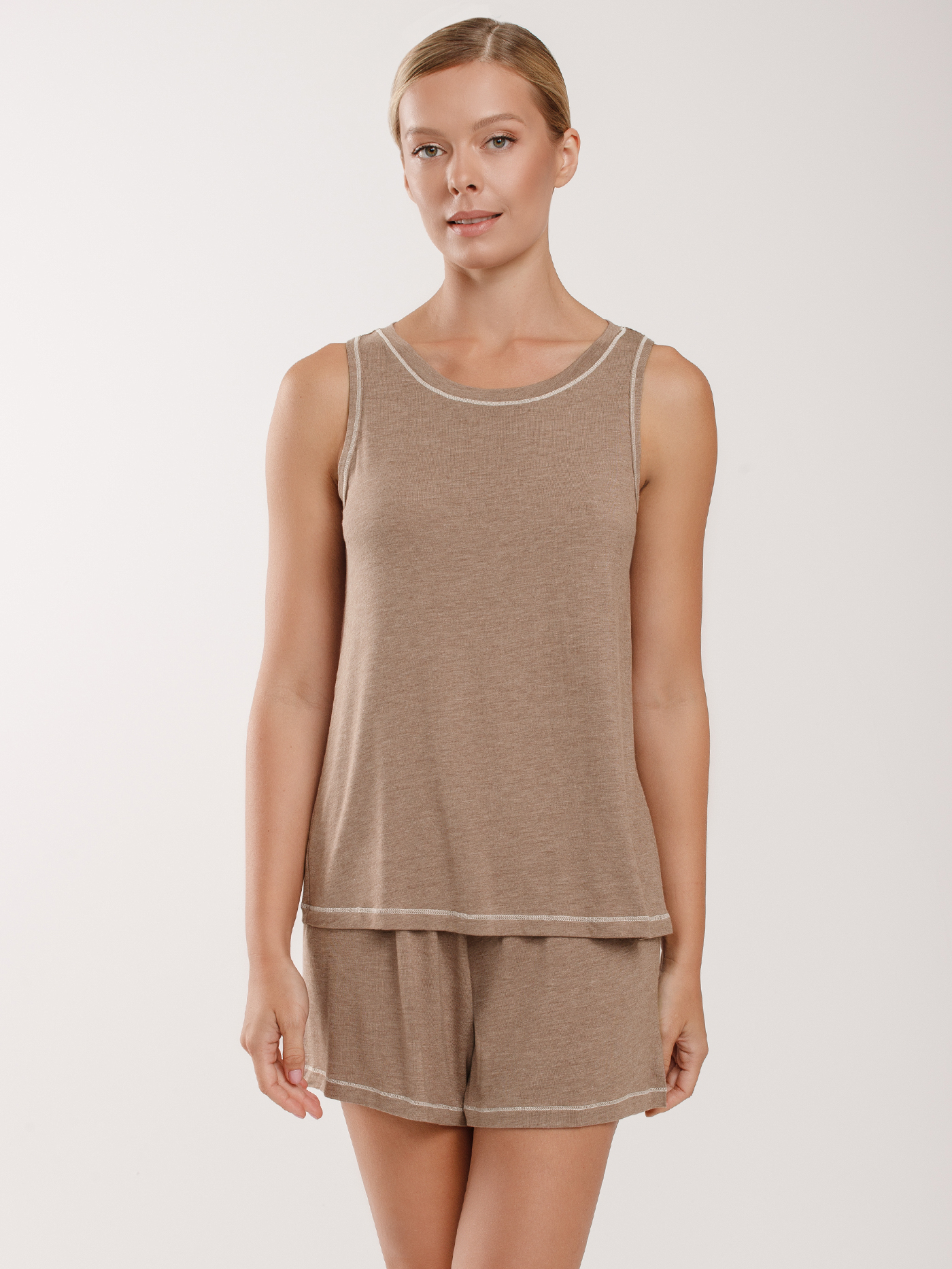 Майка Бежевый 2991F3100L | фото 1