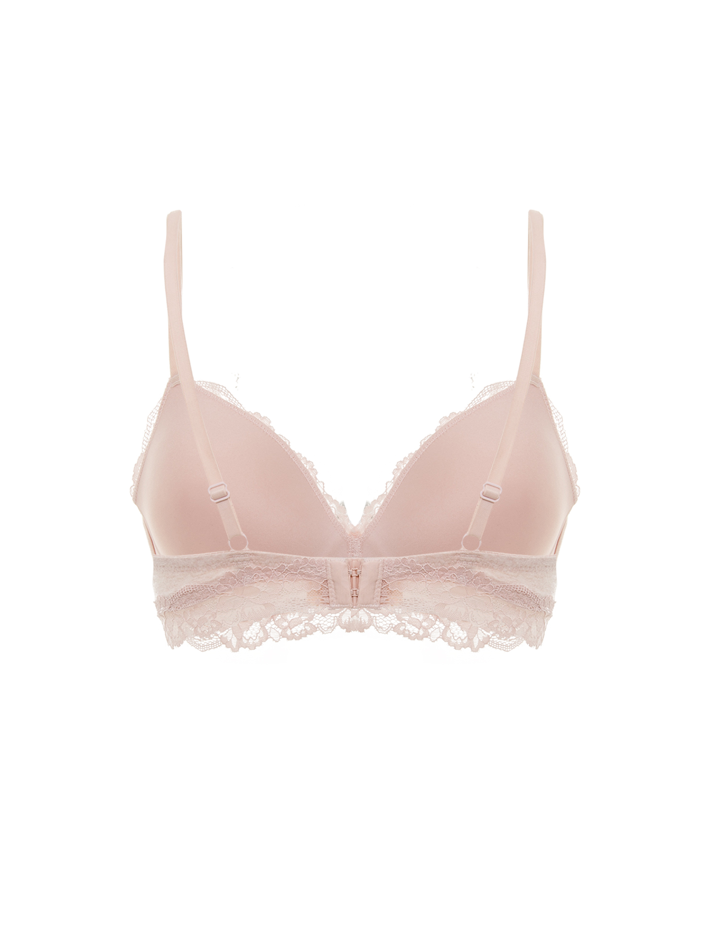 Бюстгальтер треугольник t-shirt Бежевый SO2 | фото 4