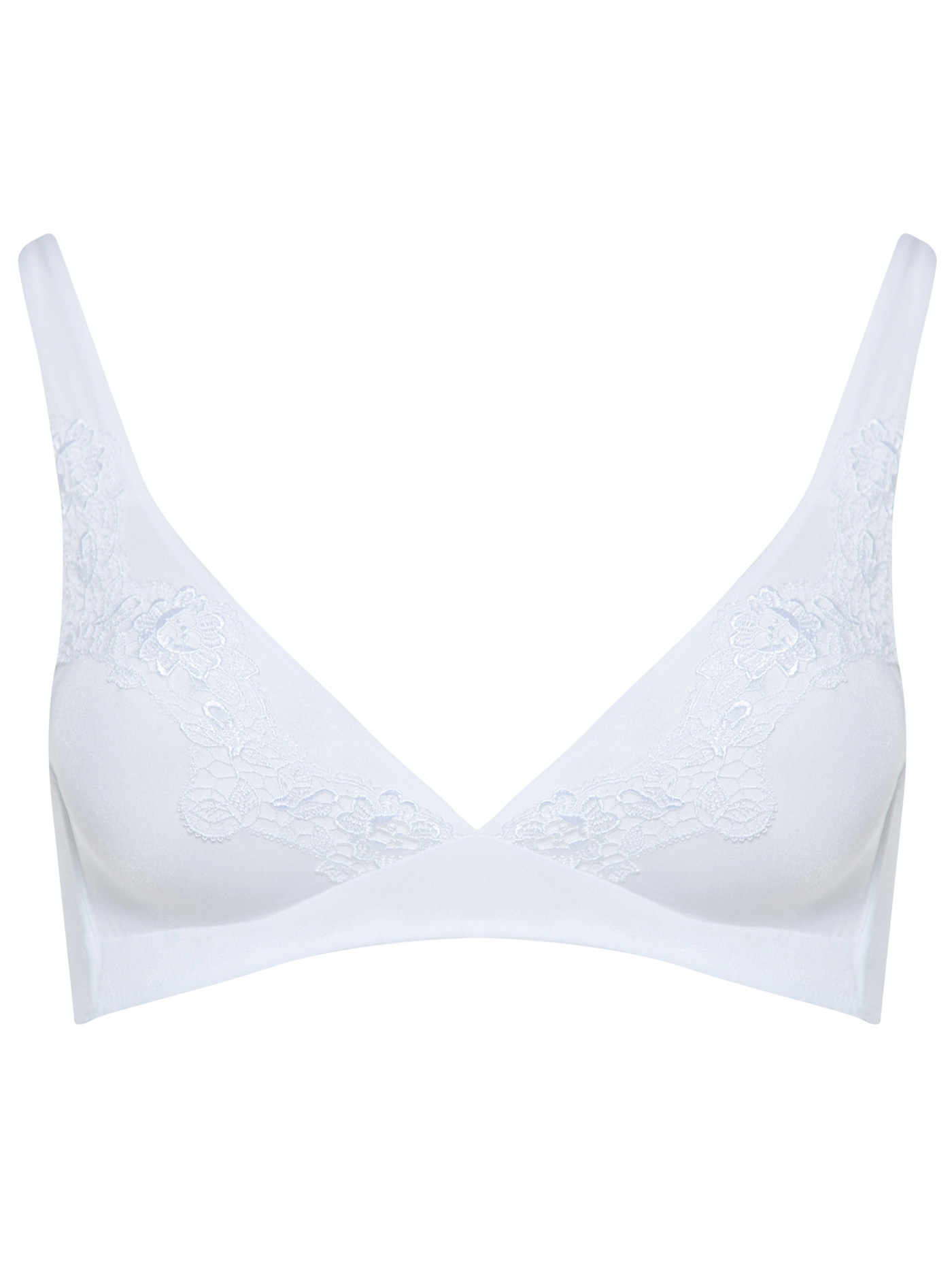 Бюстгальтер мягкий треугольник Белый 2373F1417 | фото 3