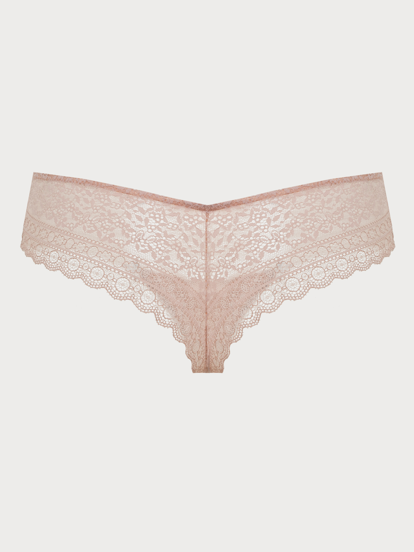 Трусы стринг Пудровый 2627F2101 | фото 6