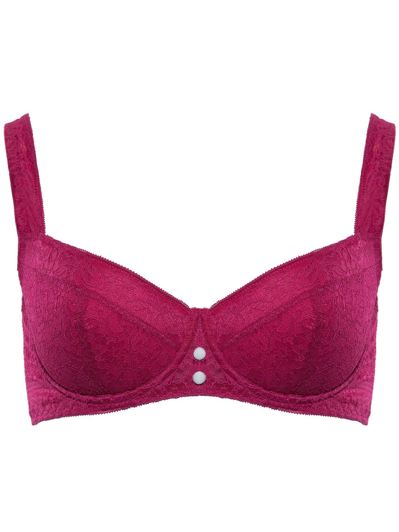 Бюстгальтер балконет t-shirt Малиновый 2311F1204L | фото 3