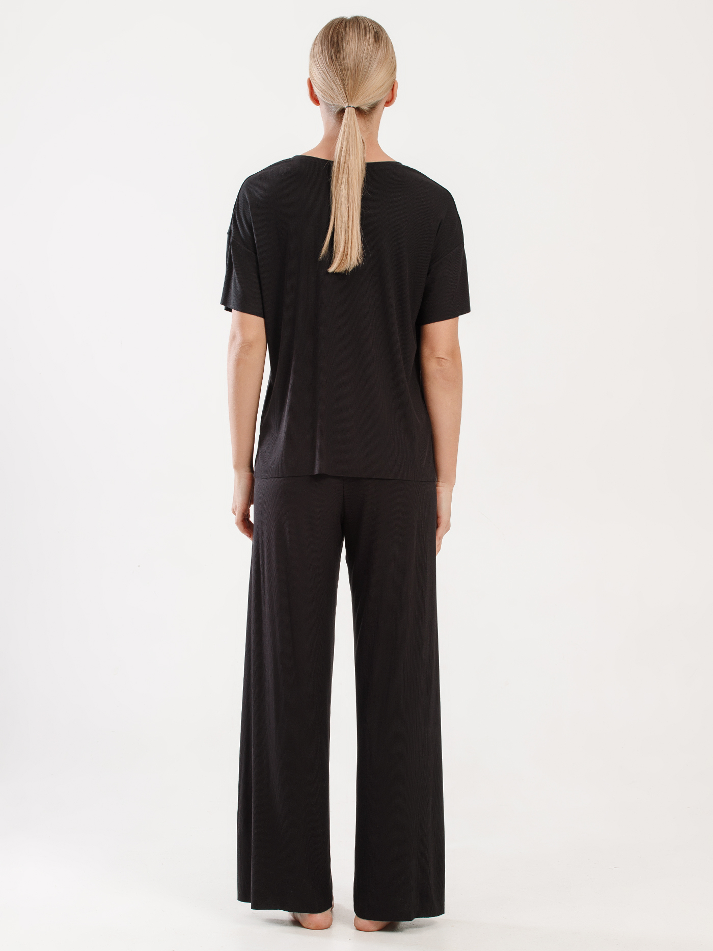 Футболка Черный 3001F3424 | фото 3