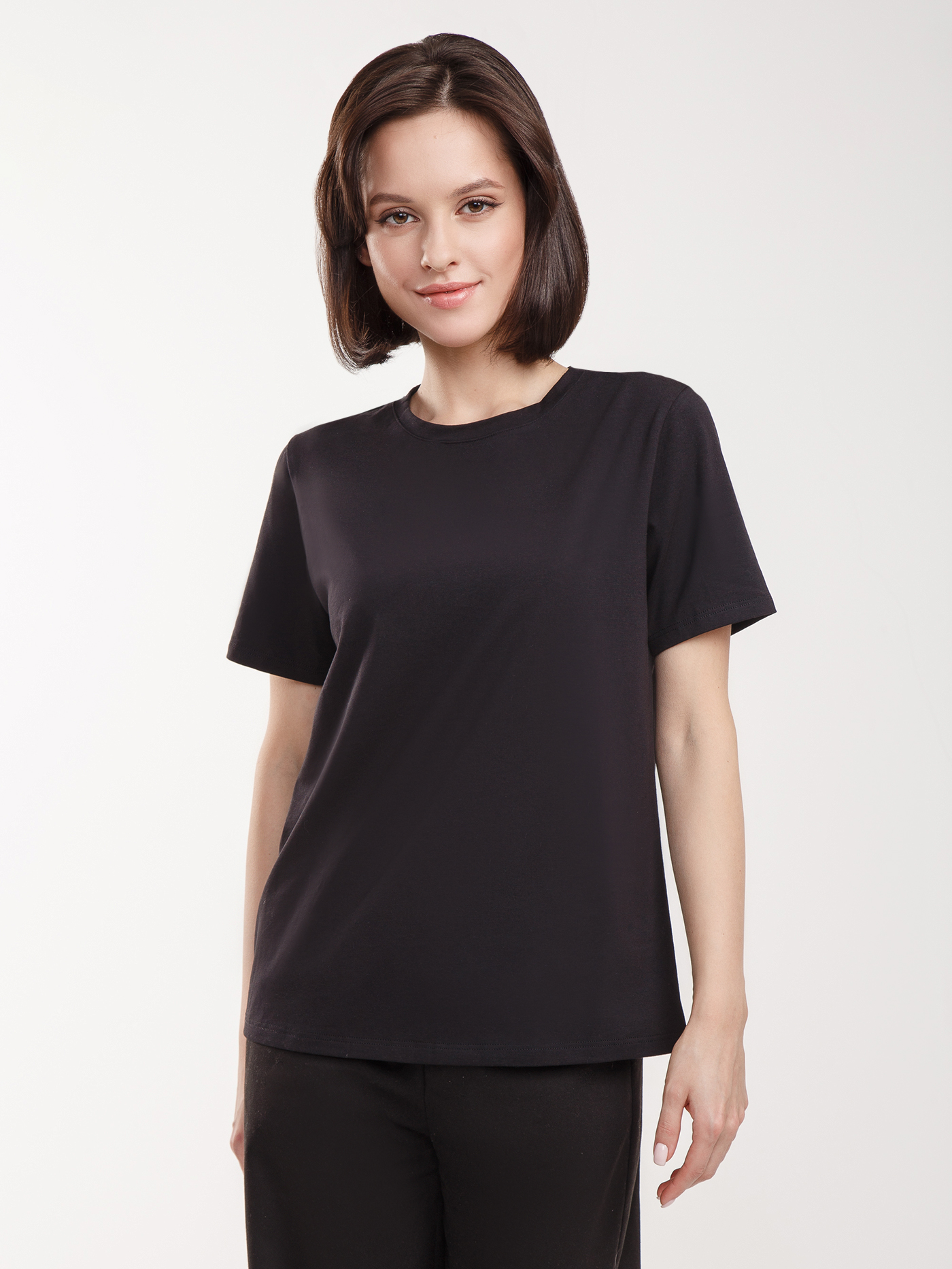 Футболка Черный 2838F3424_1 | фото 1