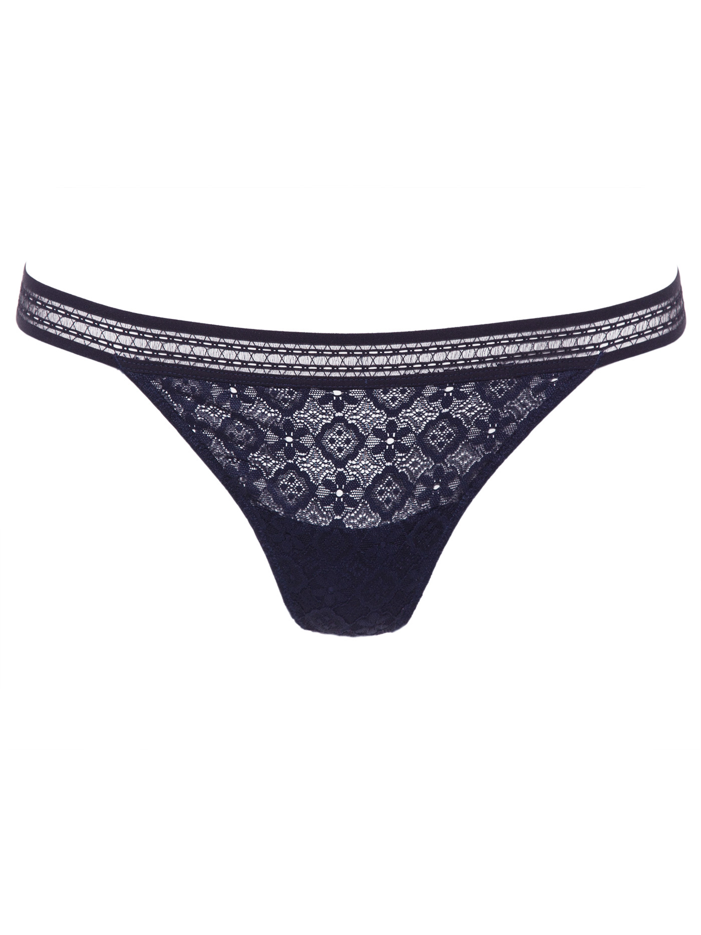 Трусы стринг Ночной синий TAN-12179 | фото 3
