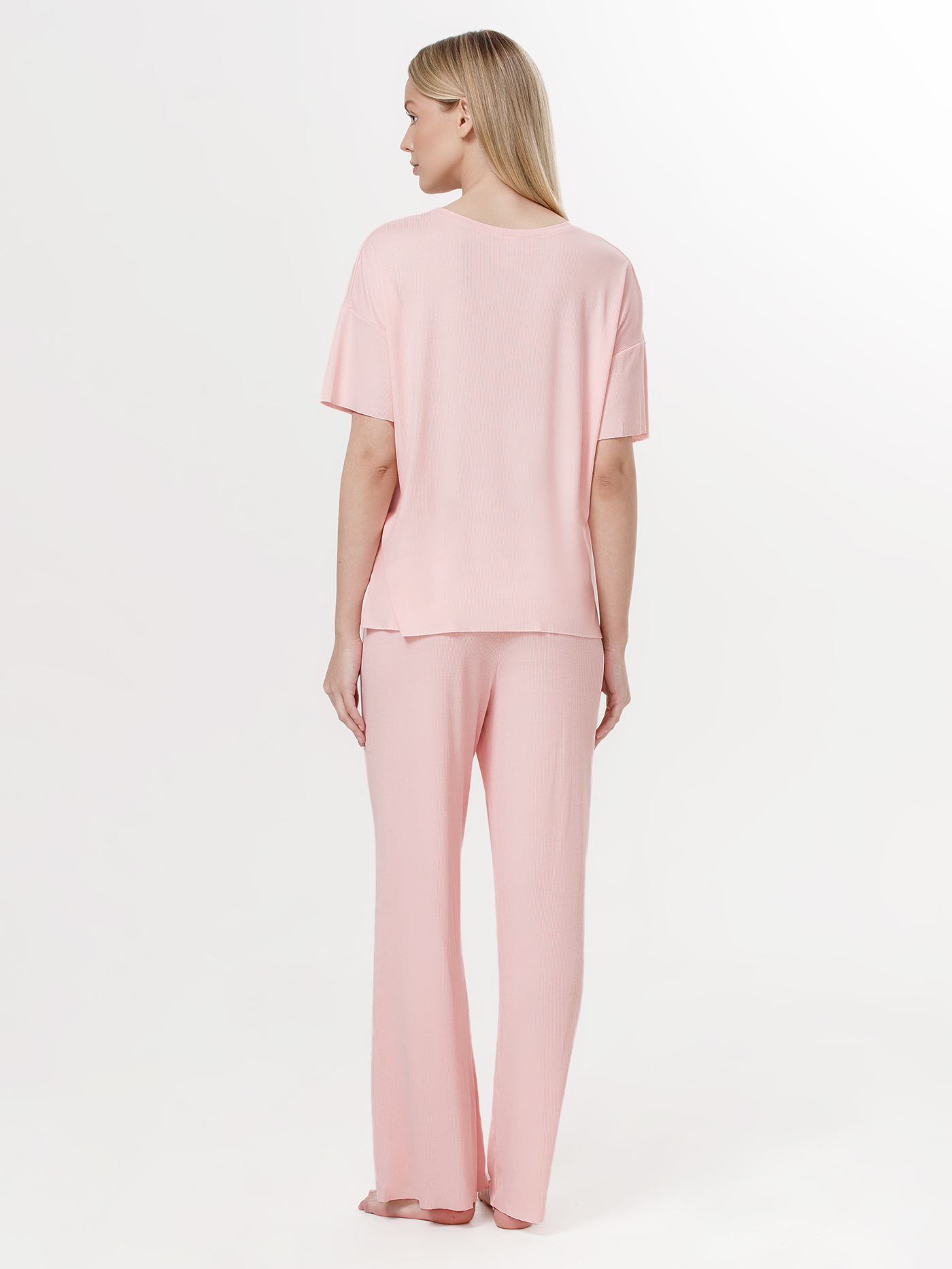 Футболка Пастельно-розовый 3001F3424 | фото 3