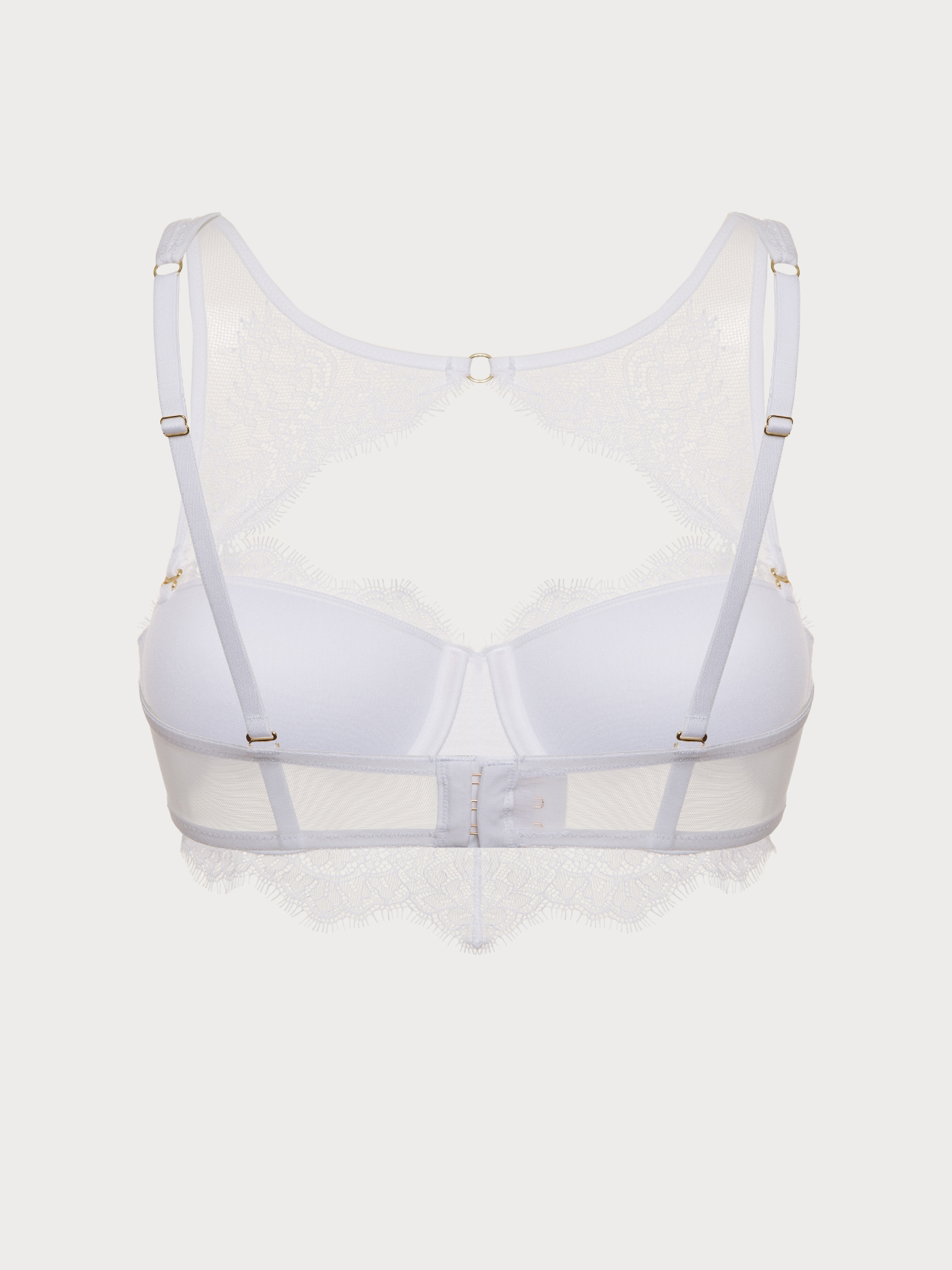 Бюстгальтер балконет t-shirt Белый MGN1205PBL | фото 7